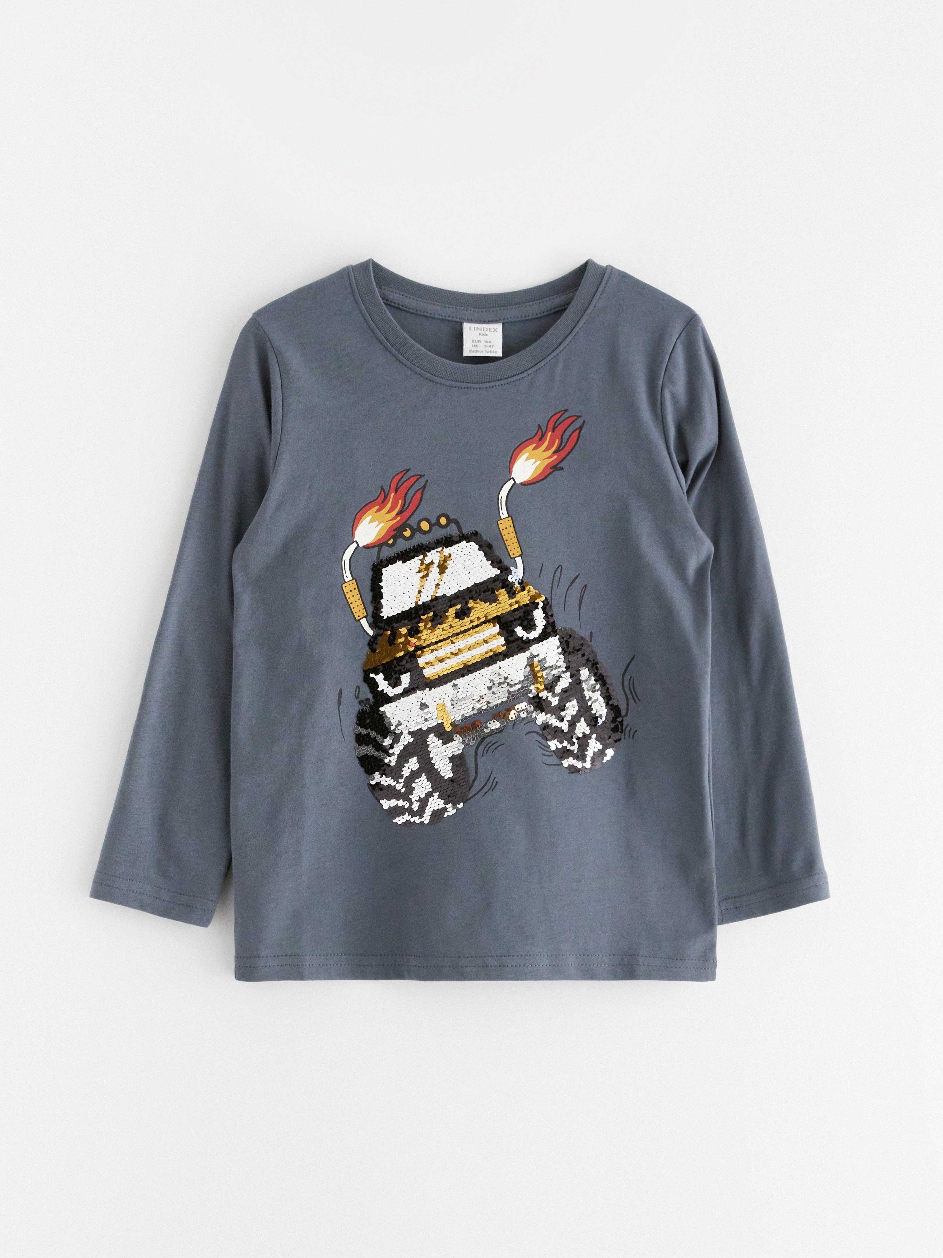 Top - Kids Wear - Grey