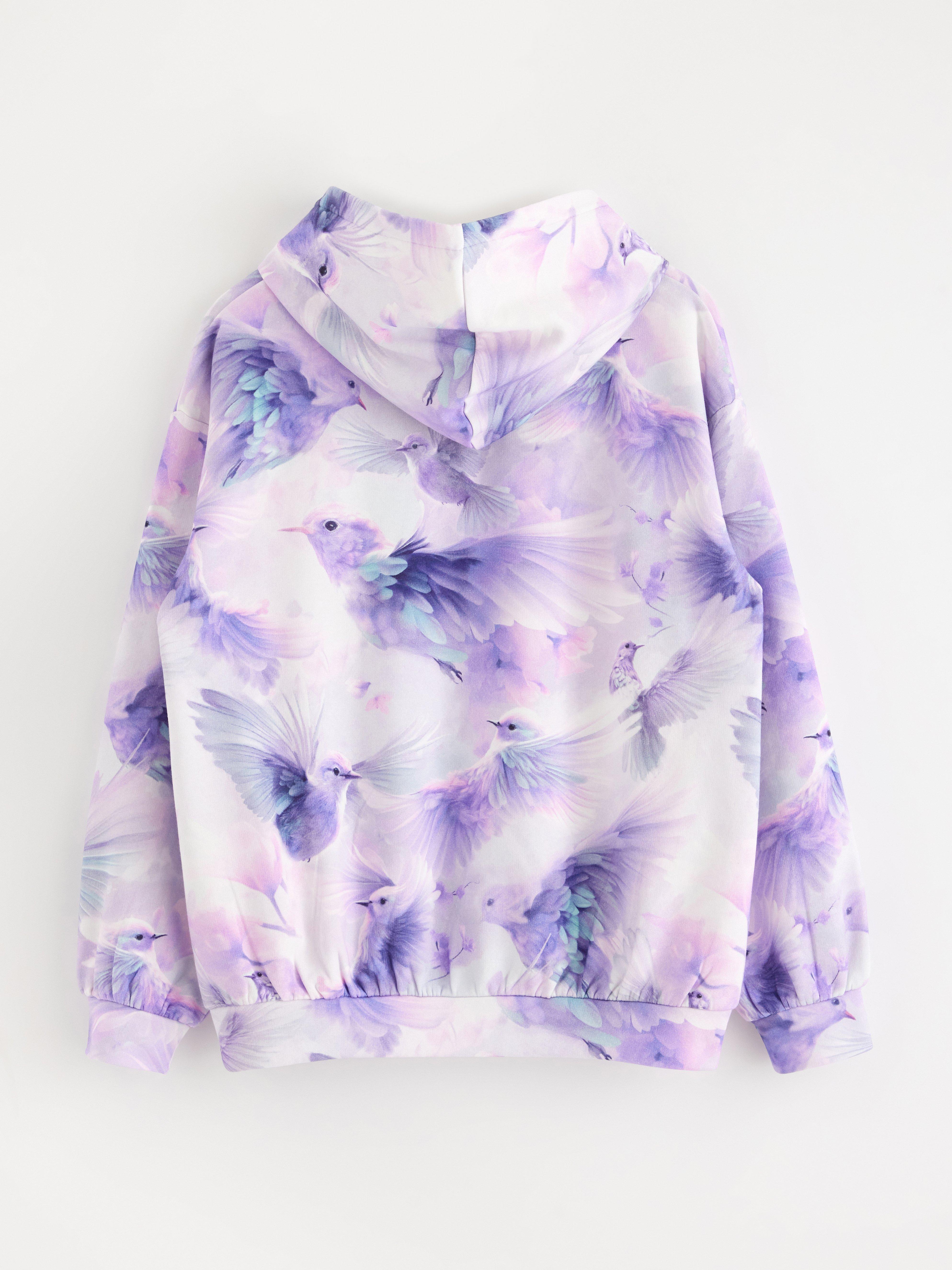 Hooded Sweatshirt - Kids Wear - Lilac