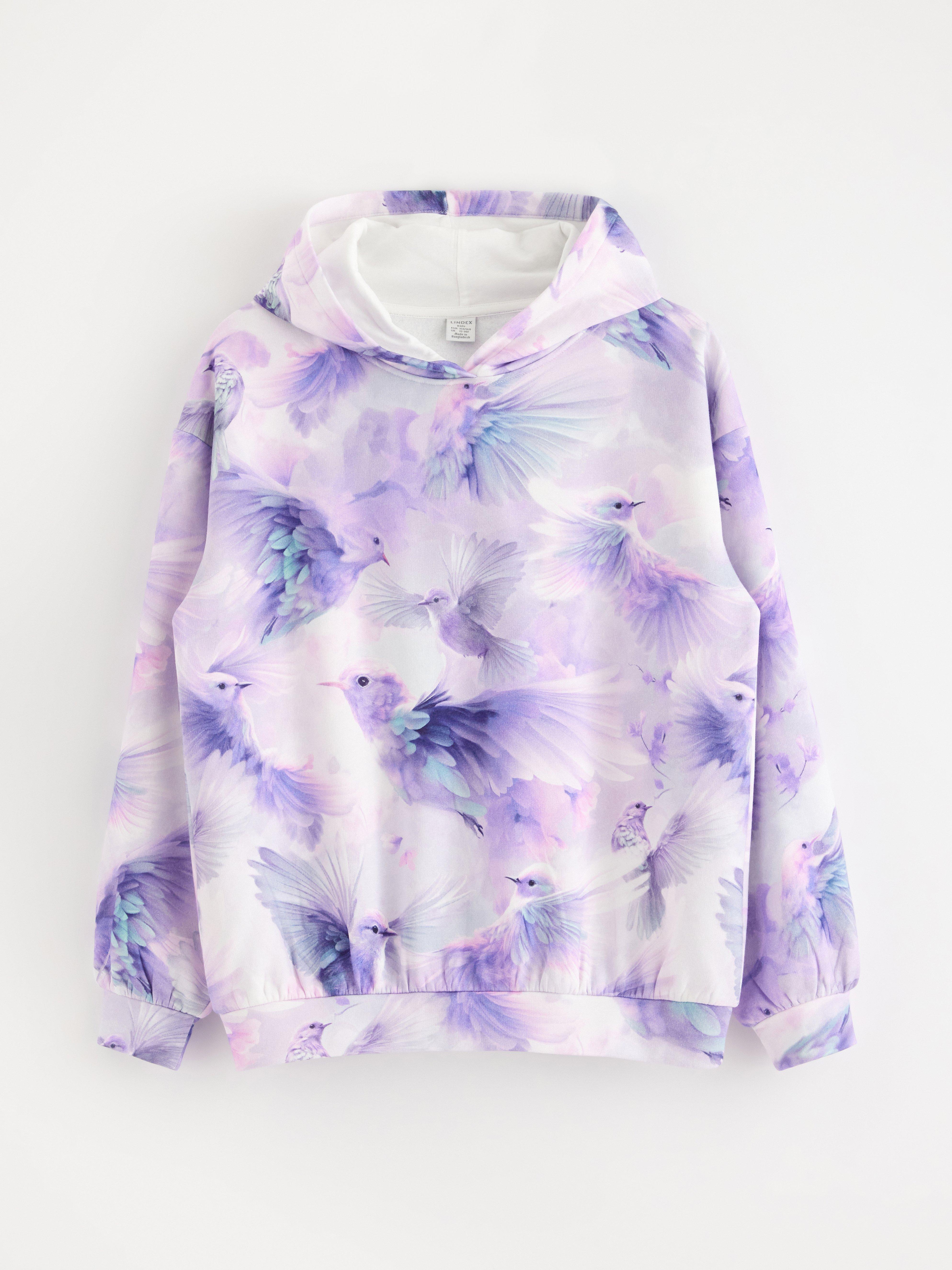 Hooded Sweatshirt - Kids Wear - Lilac