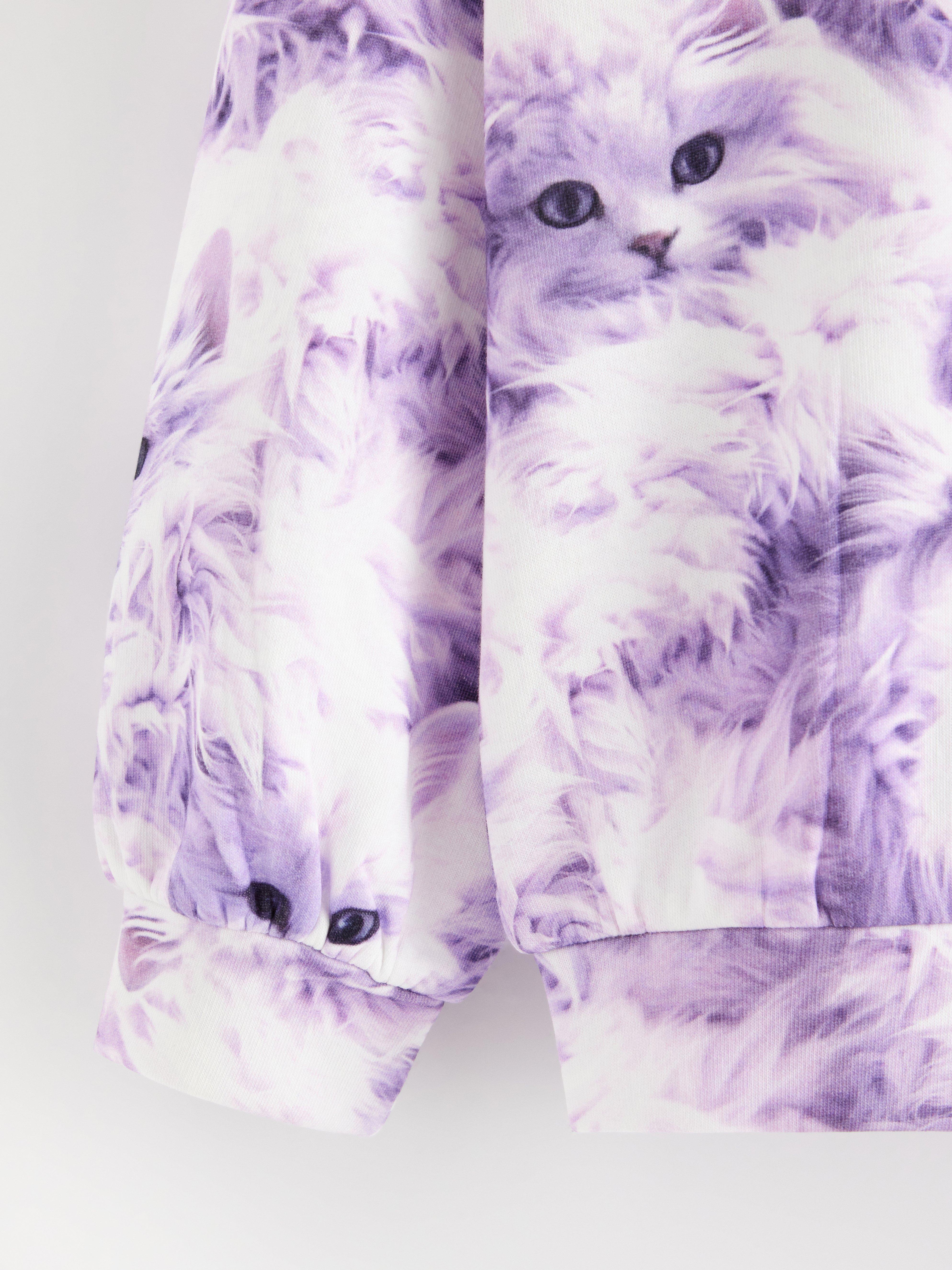 Hooded Sweatshirt - Kids Wear - Lilac