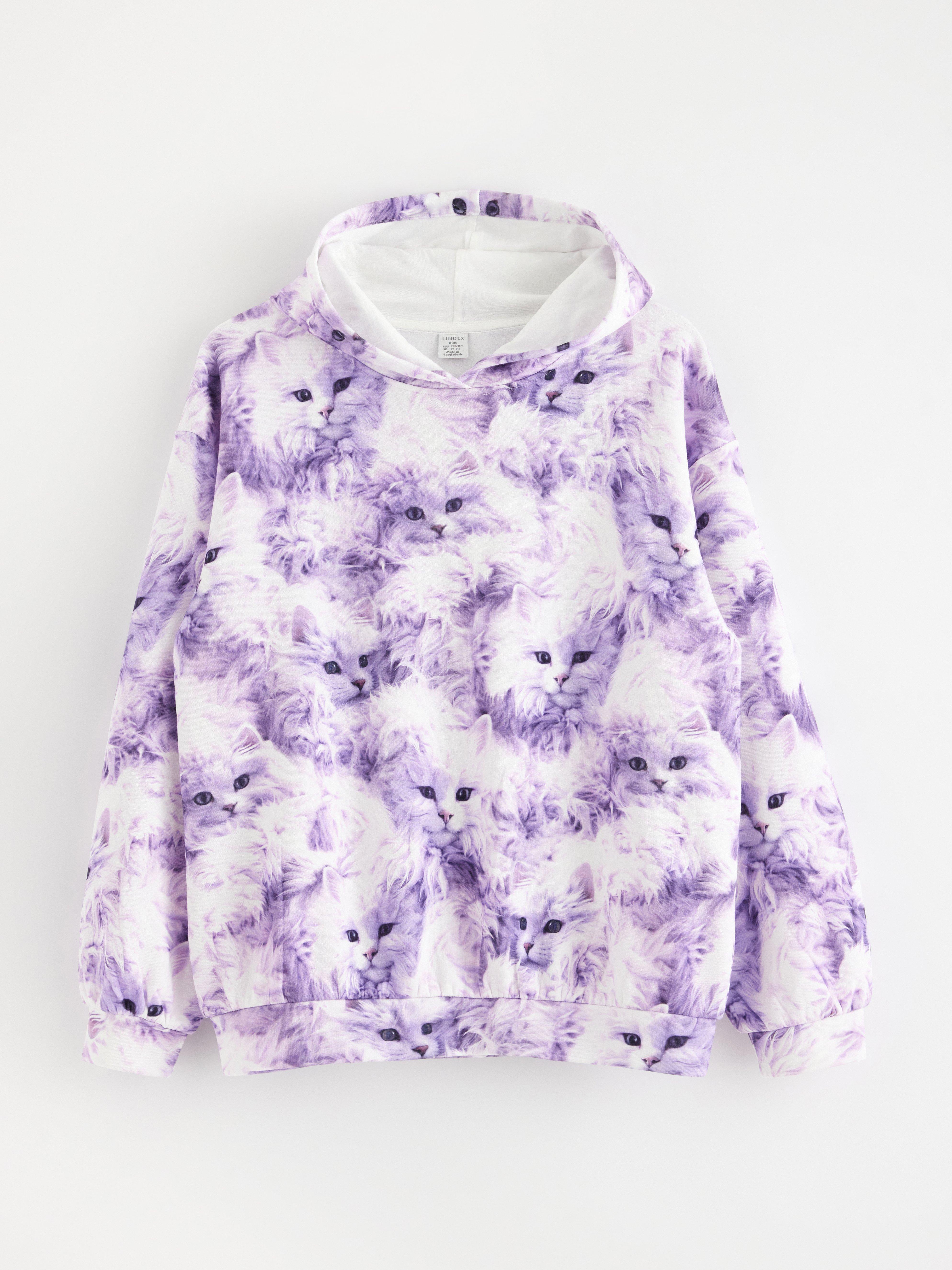 Hooded Sweatshirt - Kids Wear - Lilac