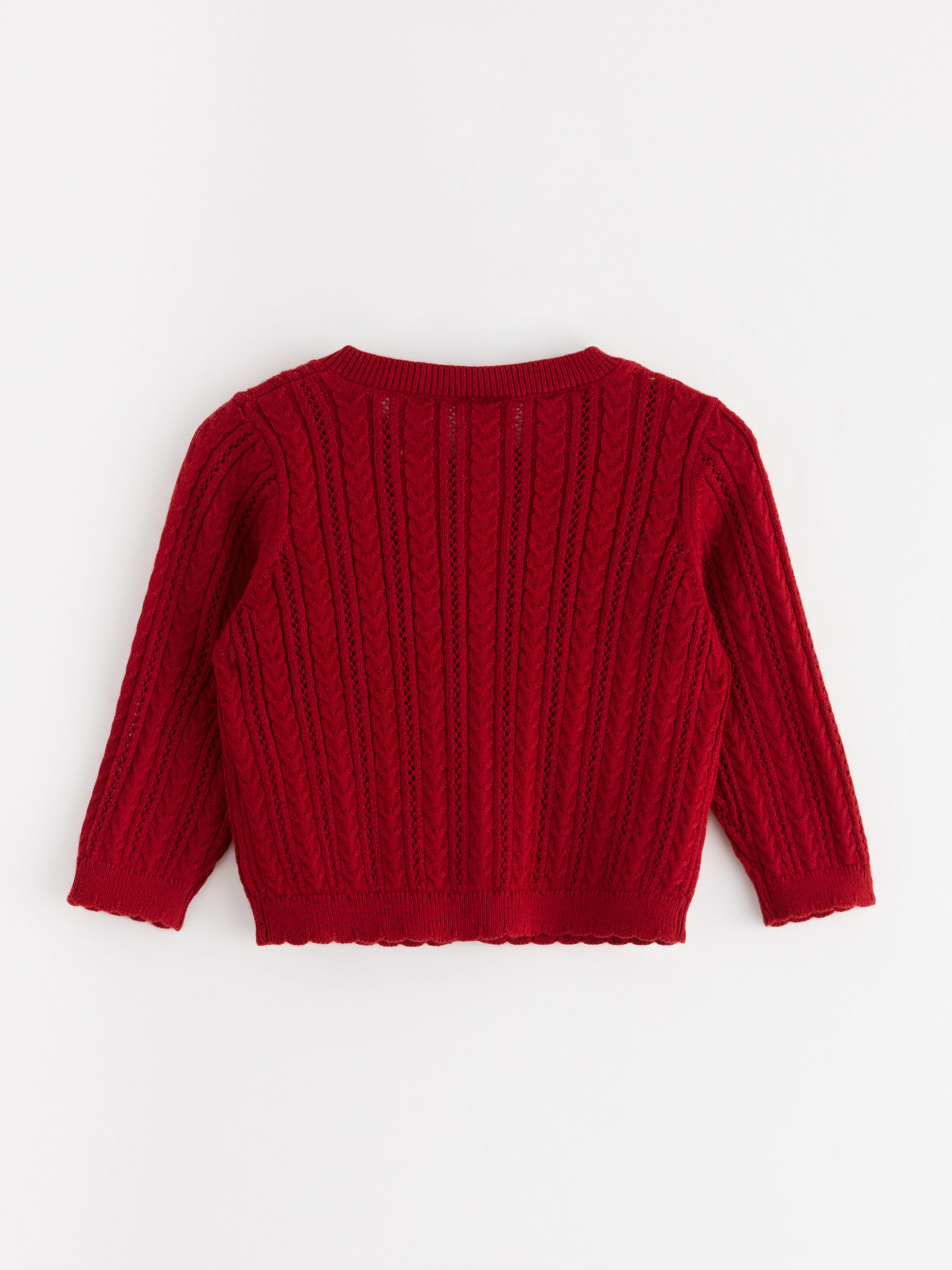 Cardigan - Kids Wear - Red