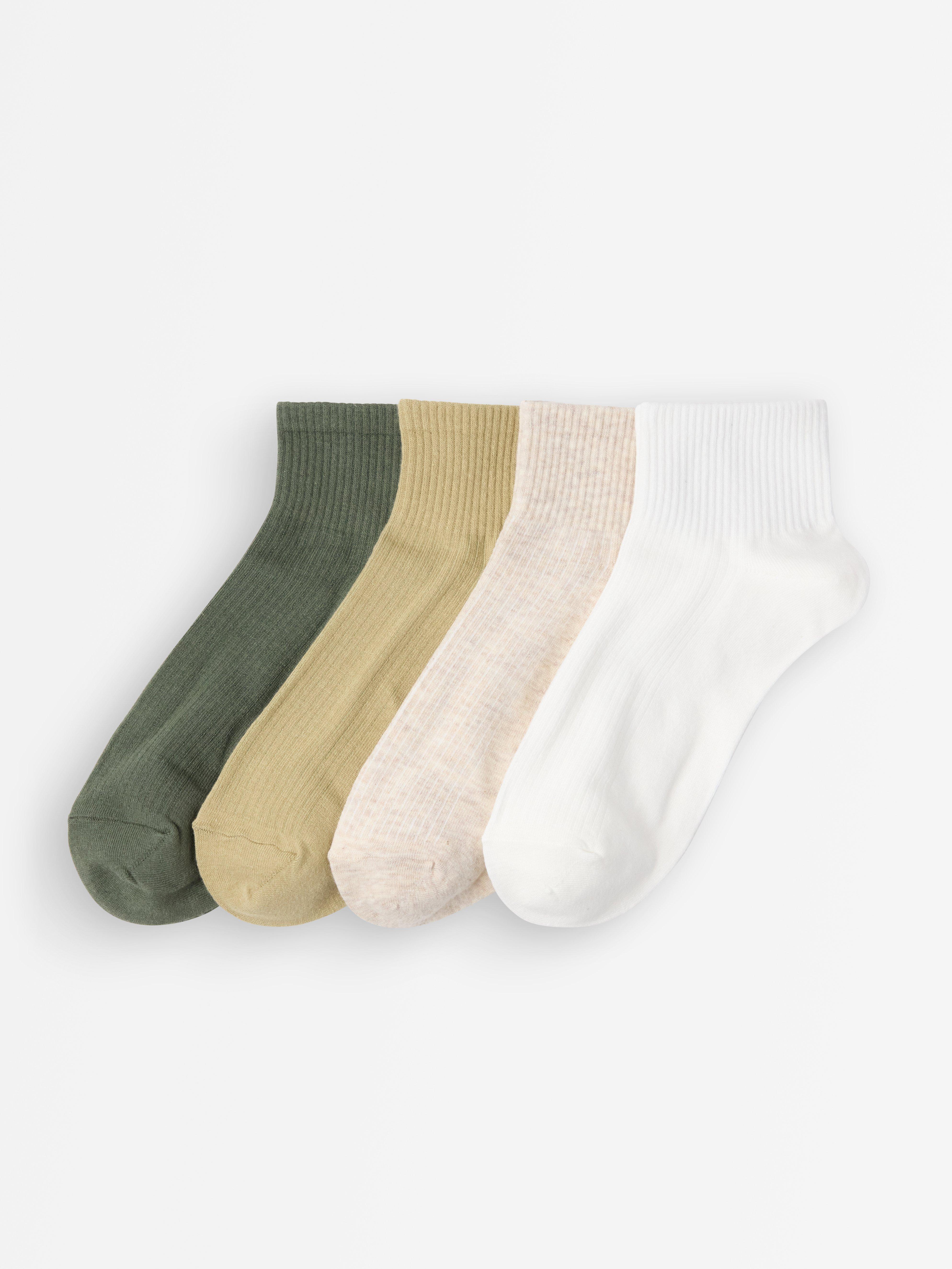 Hög ankelstrumpa - Underkläder - Khaki