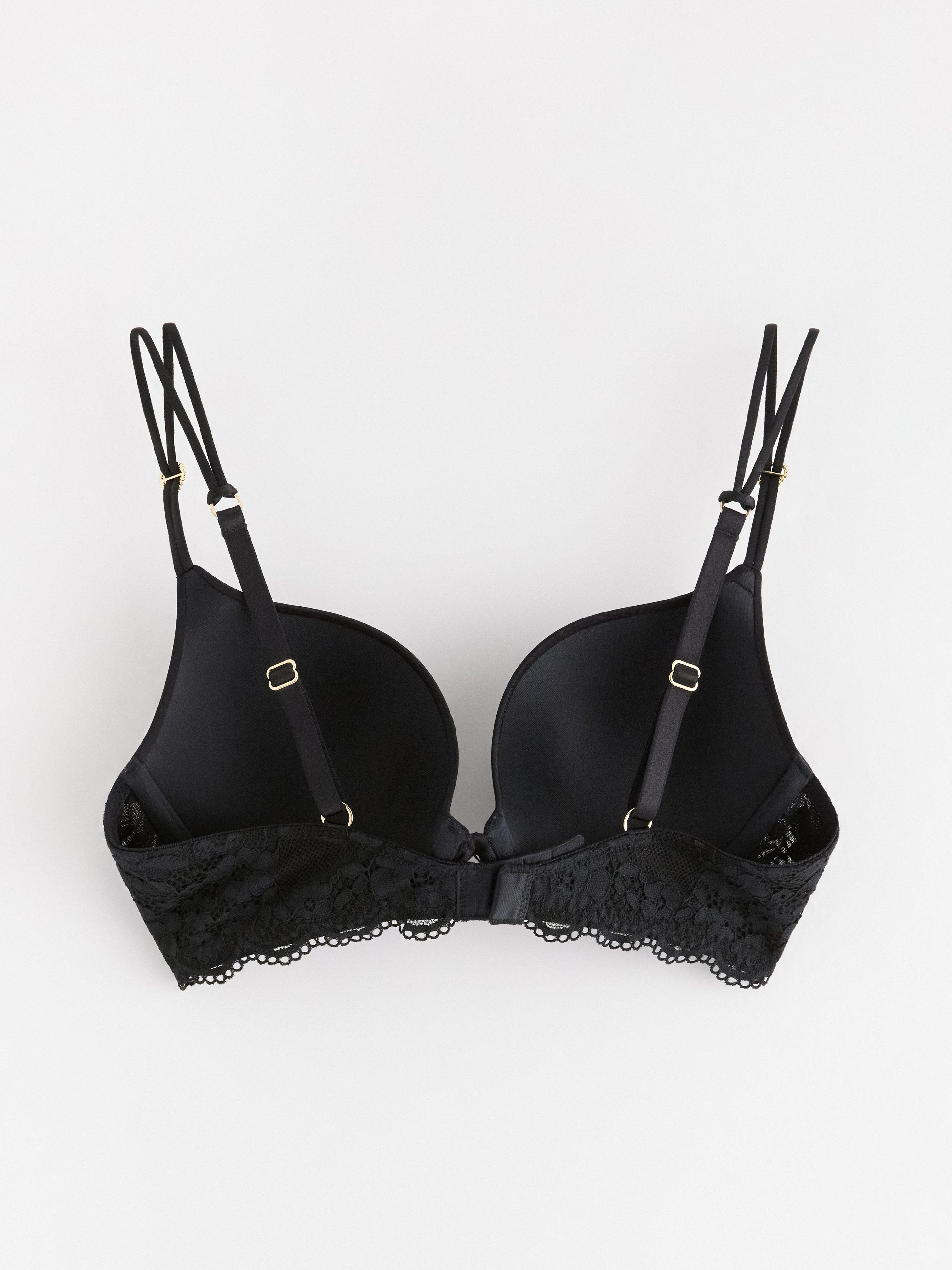 Malva Push up Bra - Lingerie - Black