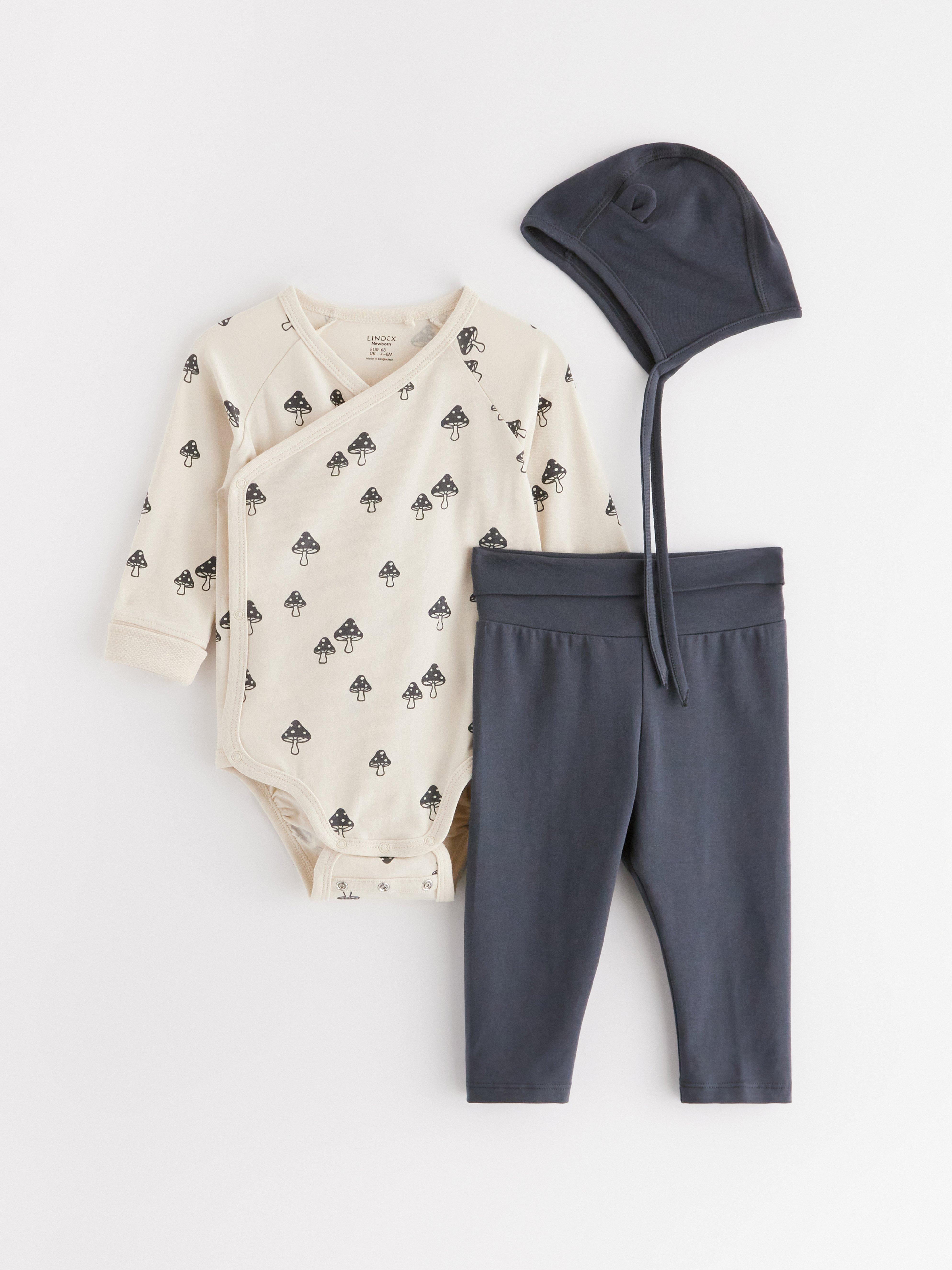 3piece baby starter kit Lindex