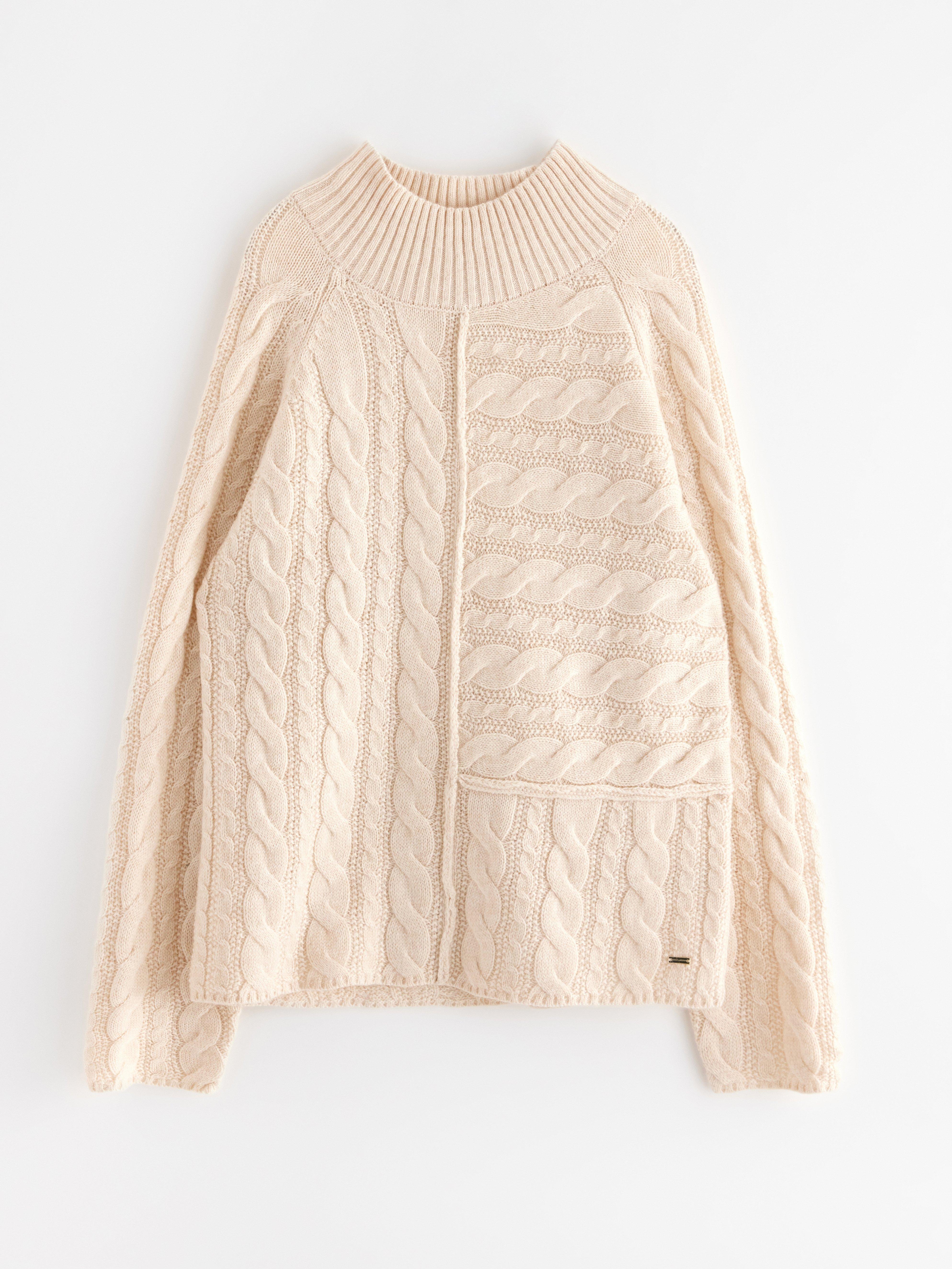 Tröja - Dam - Beige