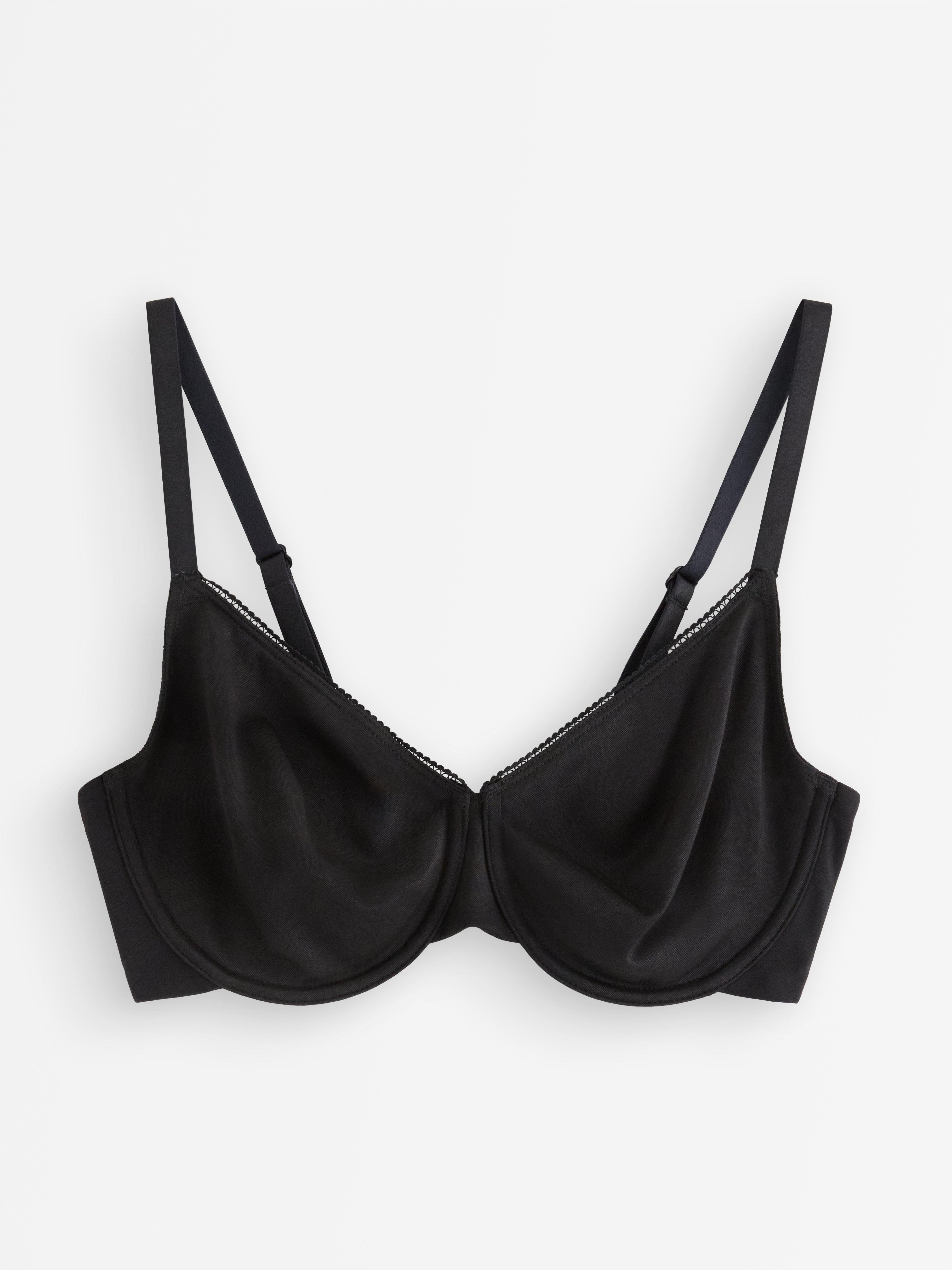 Podprsenka Unpadded - Spodní prádlo - Černá
