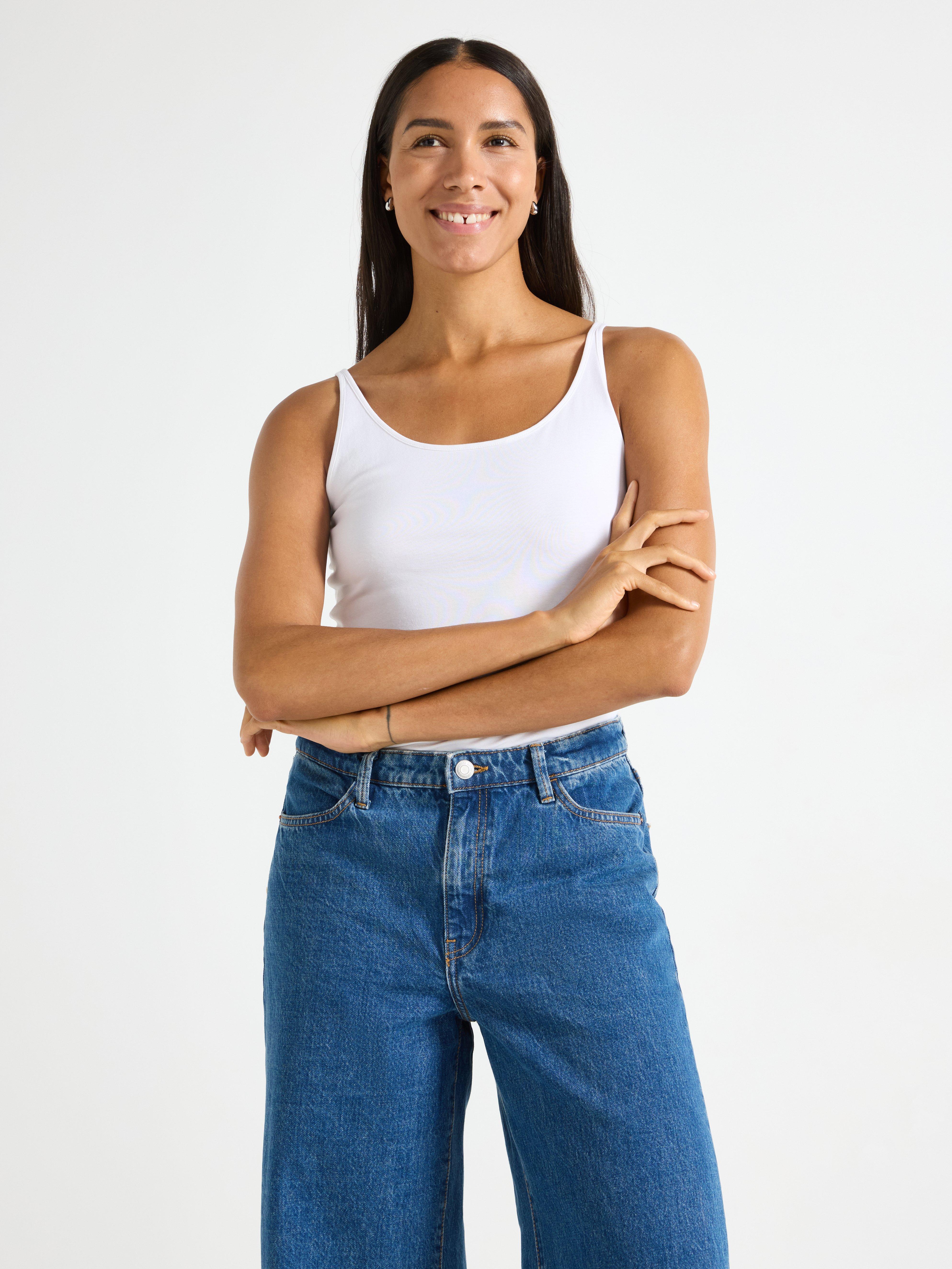 Tank Top - Womens Wear - White