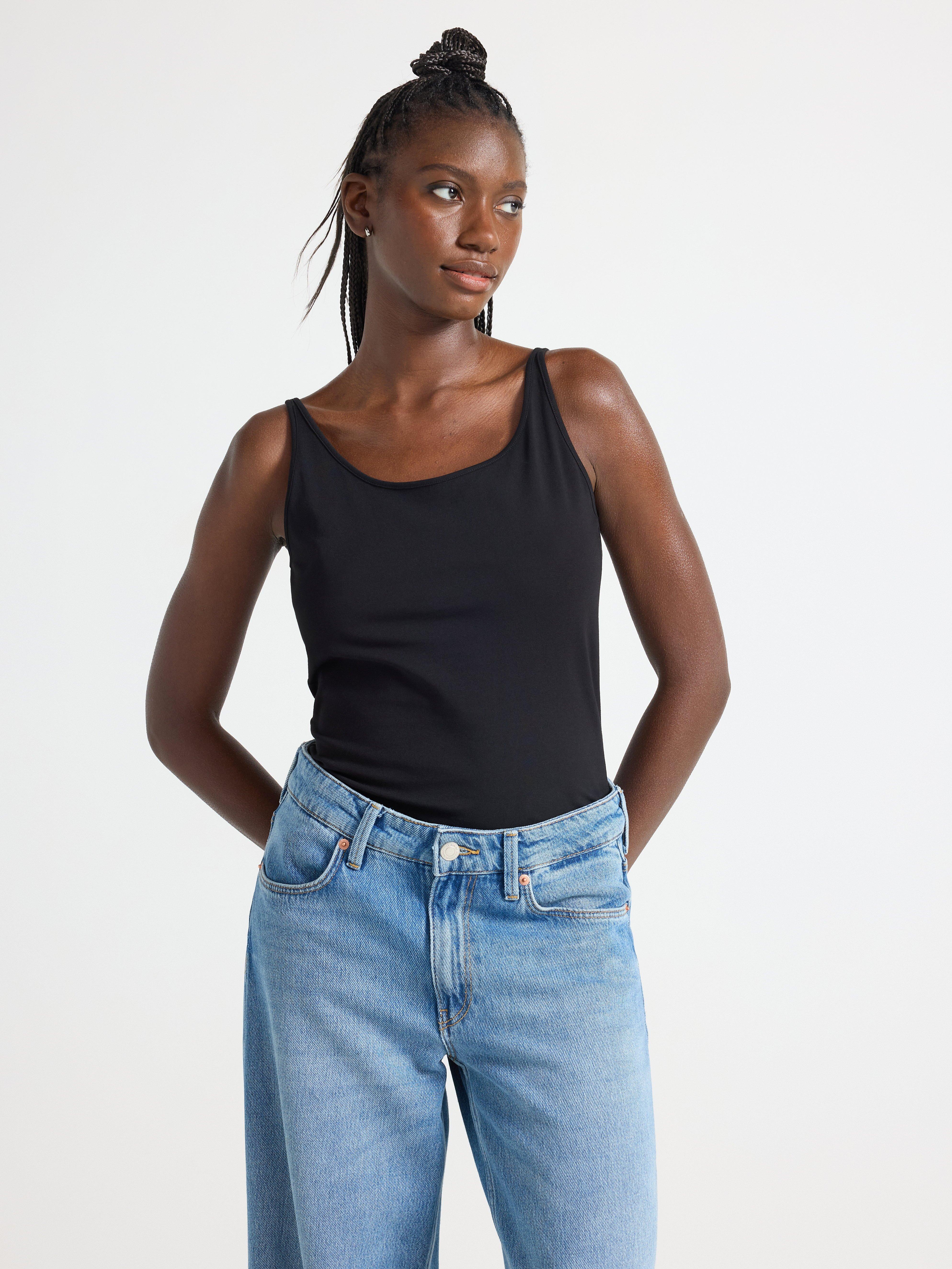 Tanktop - Dame - Sort