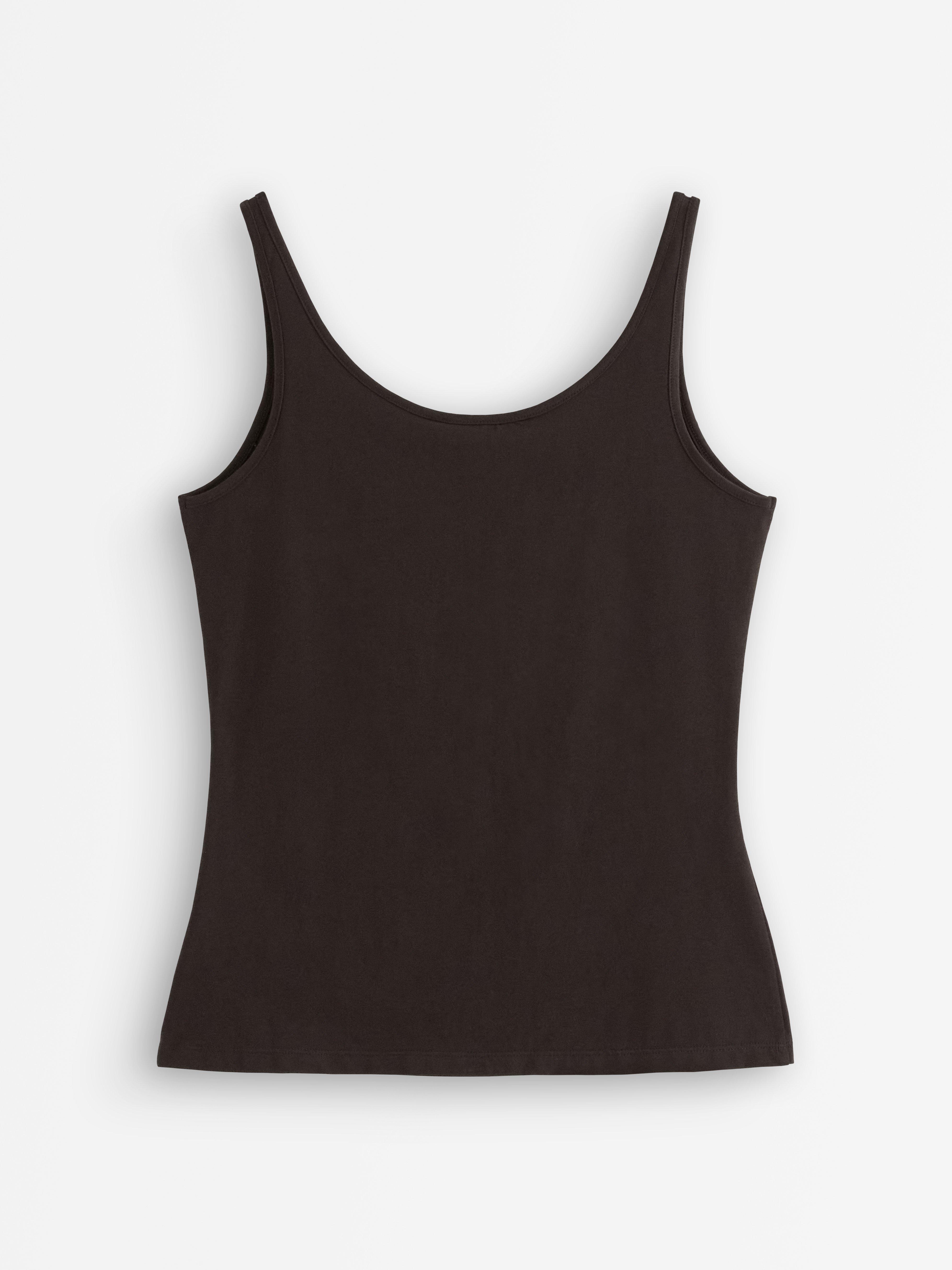 Tanktop - Dame - Brun