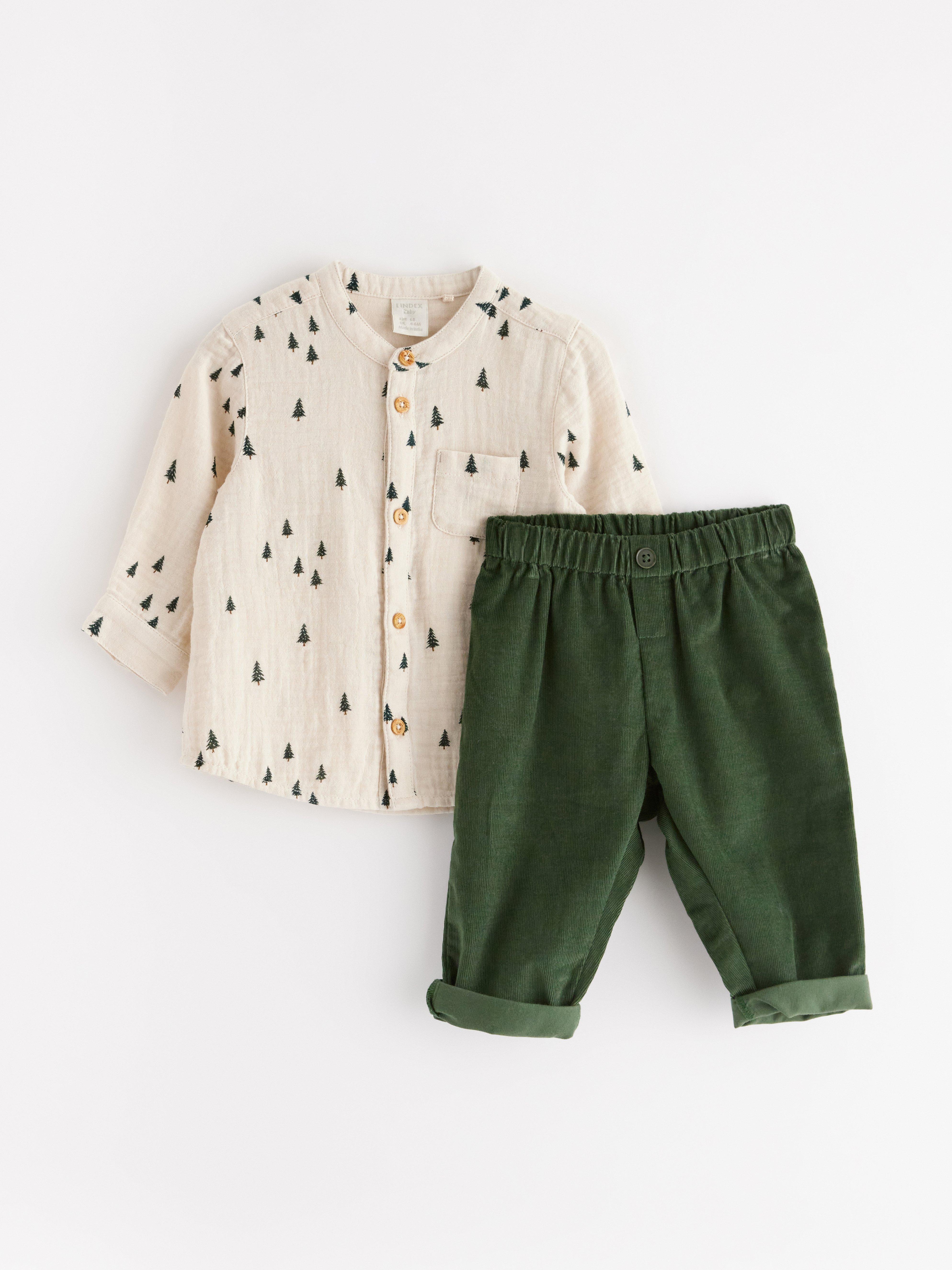 Set - Kids Wear - Green