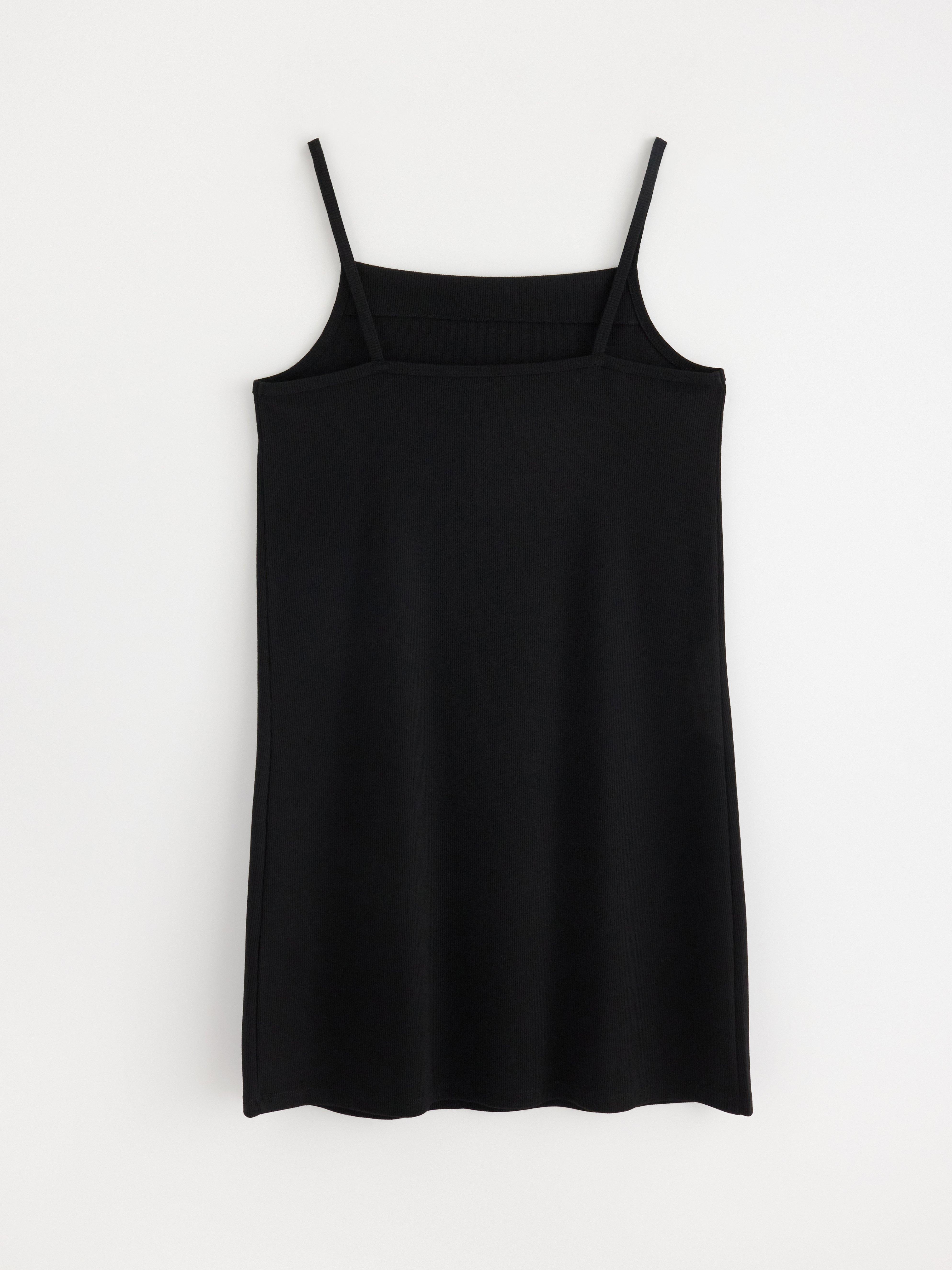Slip dress - Womens Wear - Black