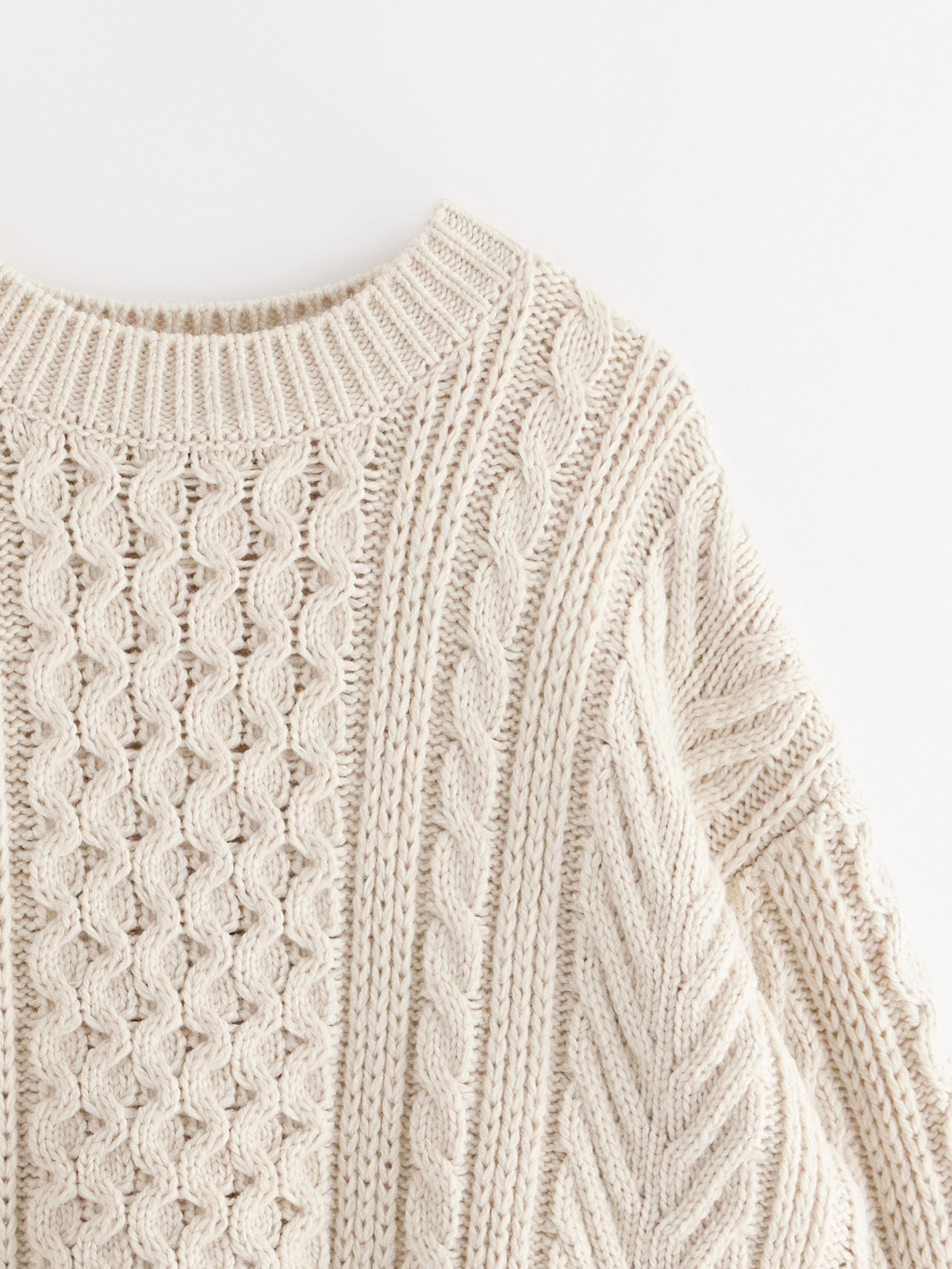 Sweater - Dame - Hvid