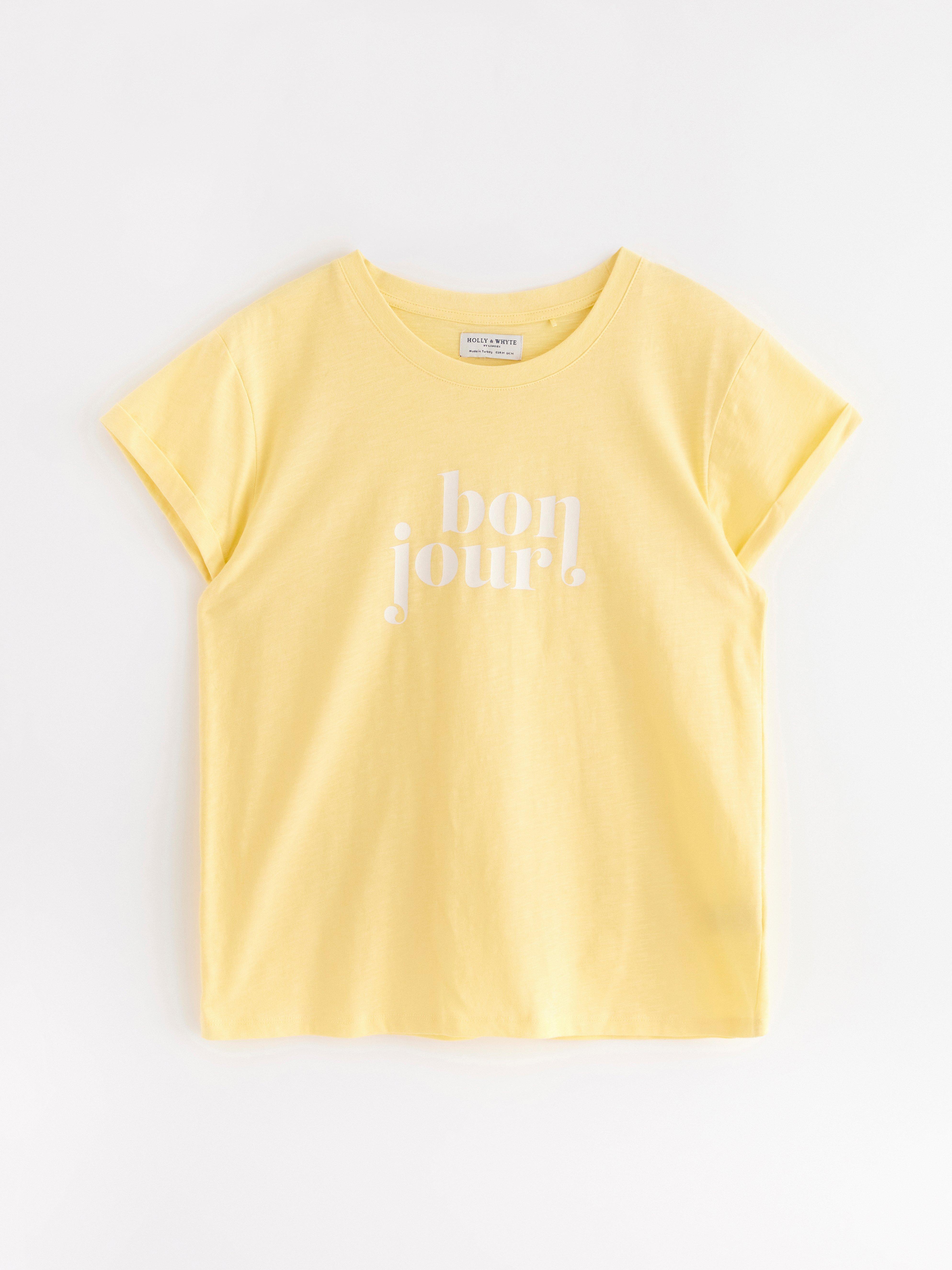 T-shirt - Womens Wear - Yellow