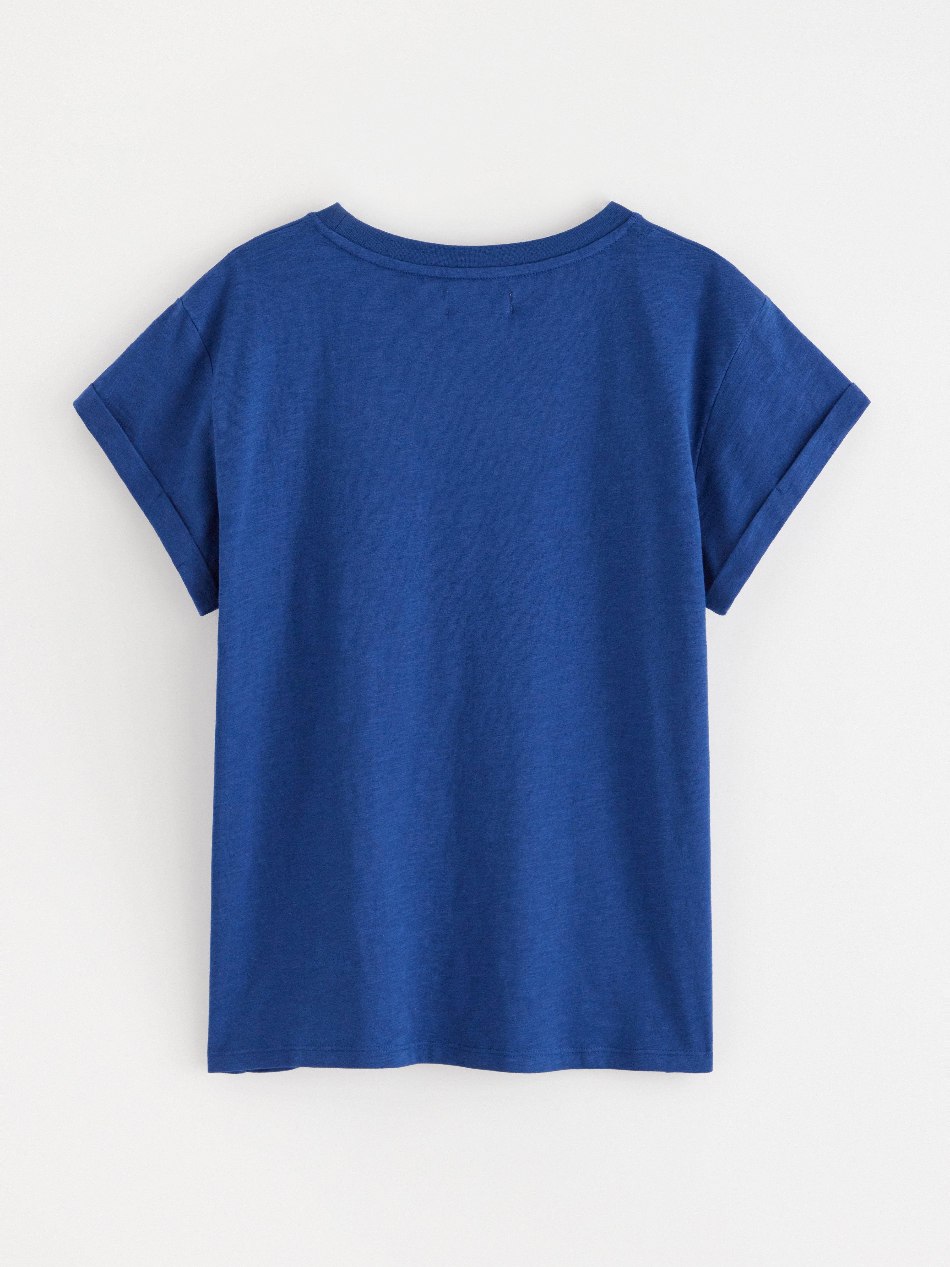 T-shirt - Dame - Blå