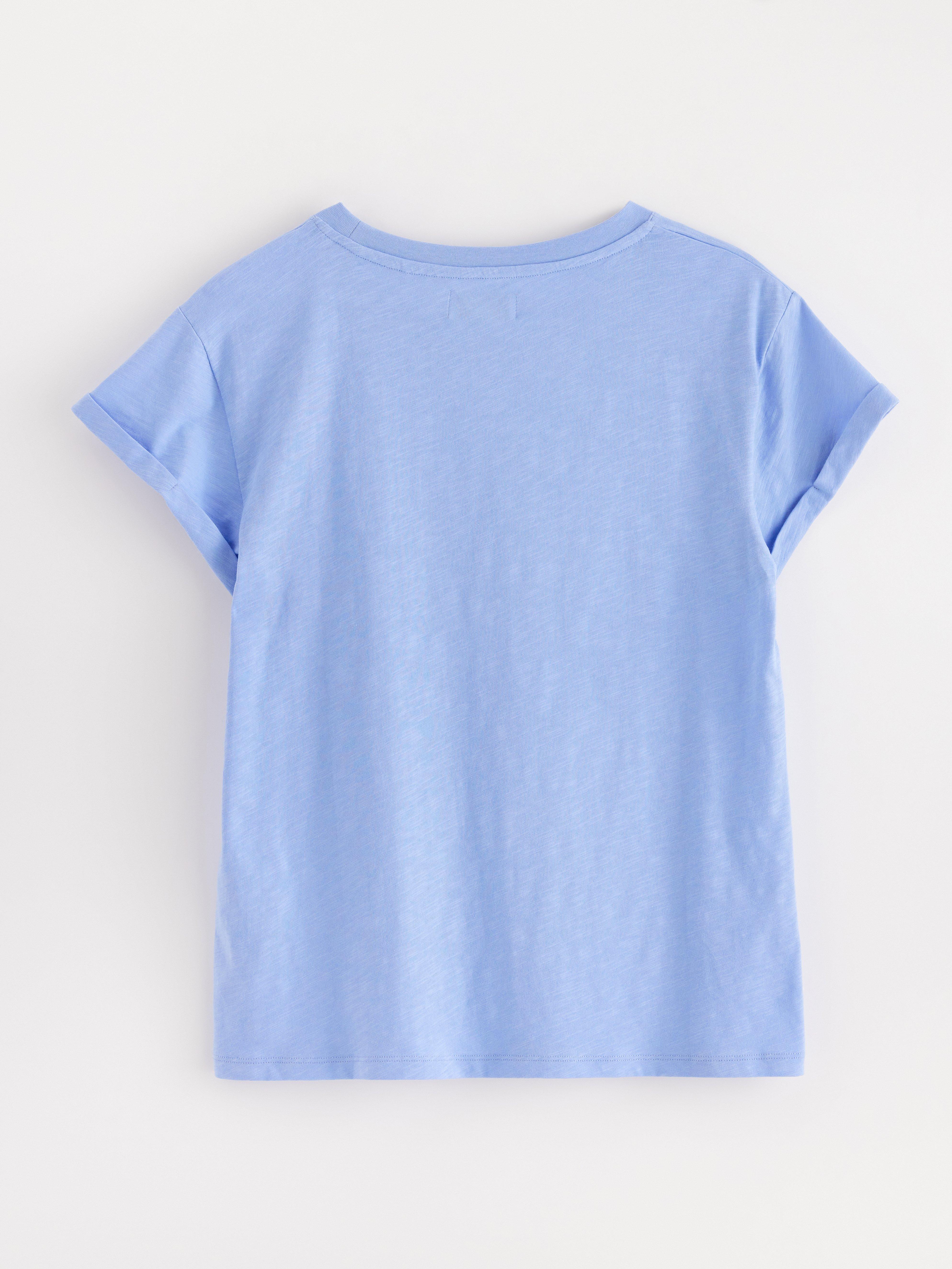 T-shirt - Dame - Blå