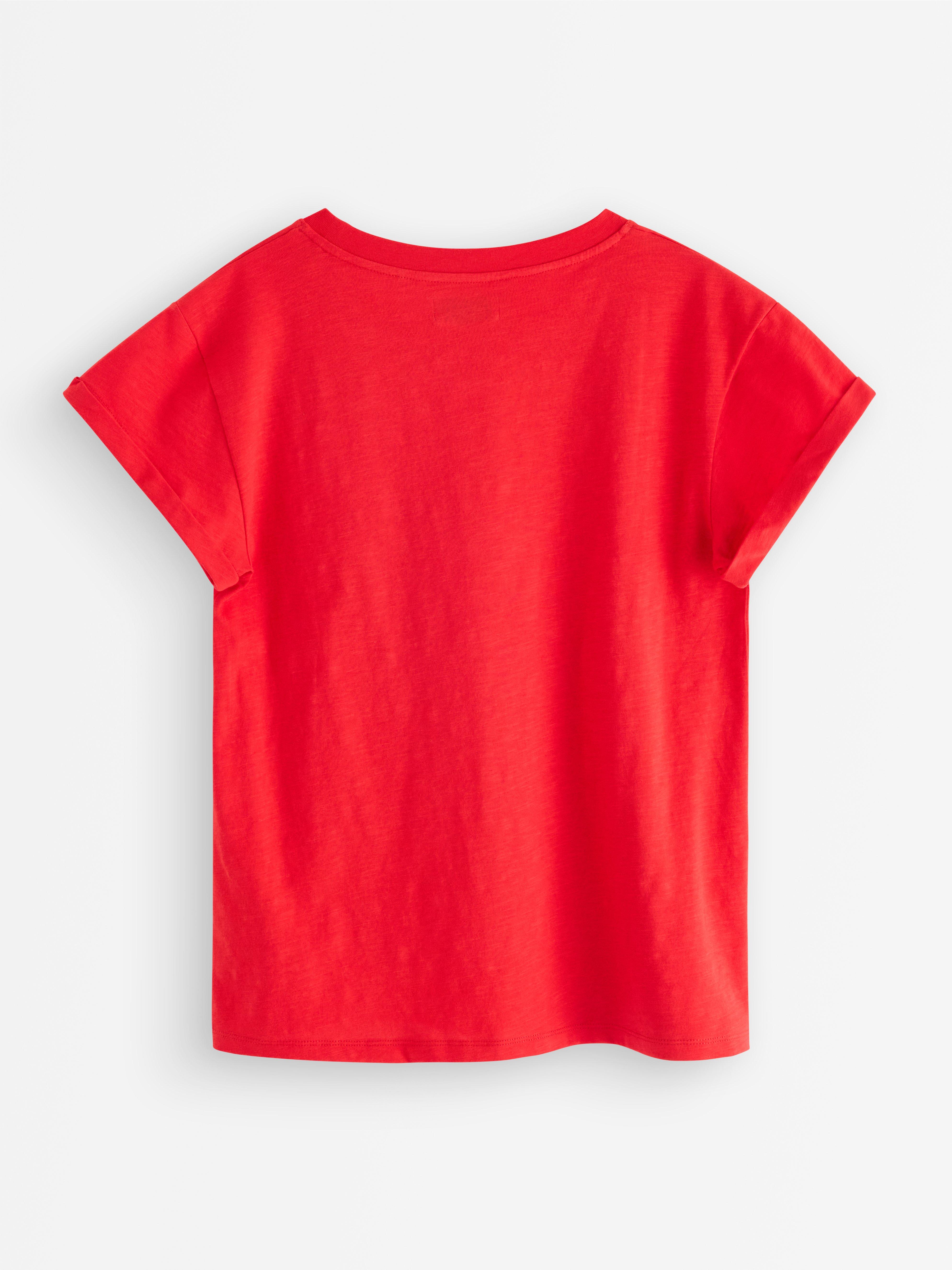 T-shirt - Womens Wear - Red