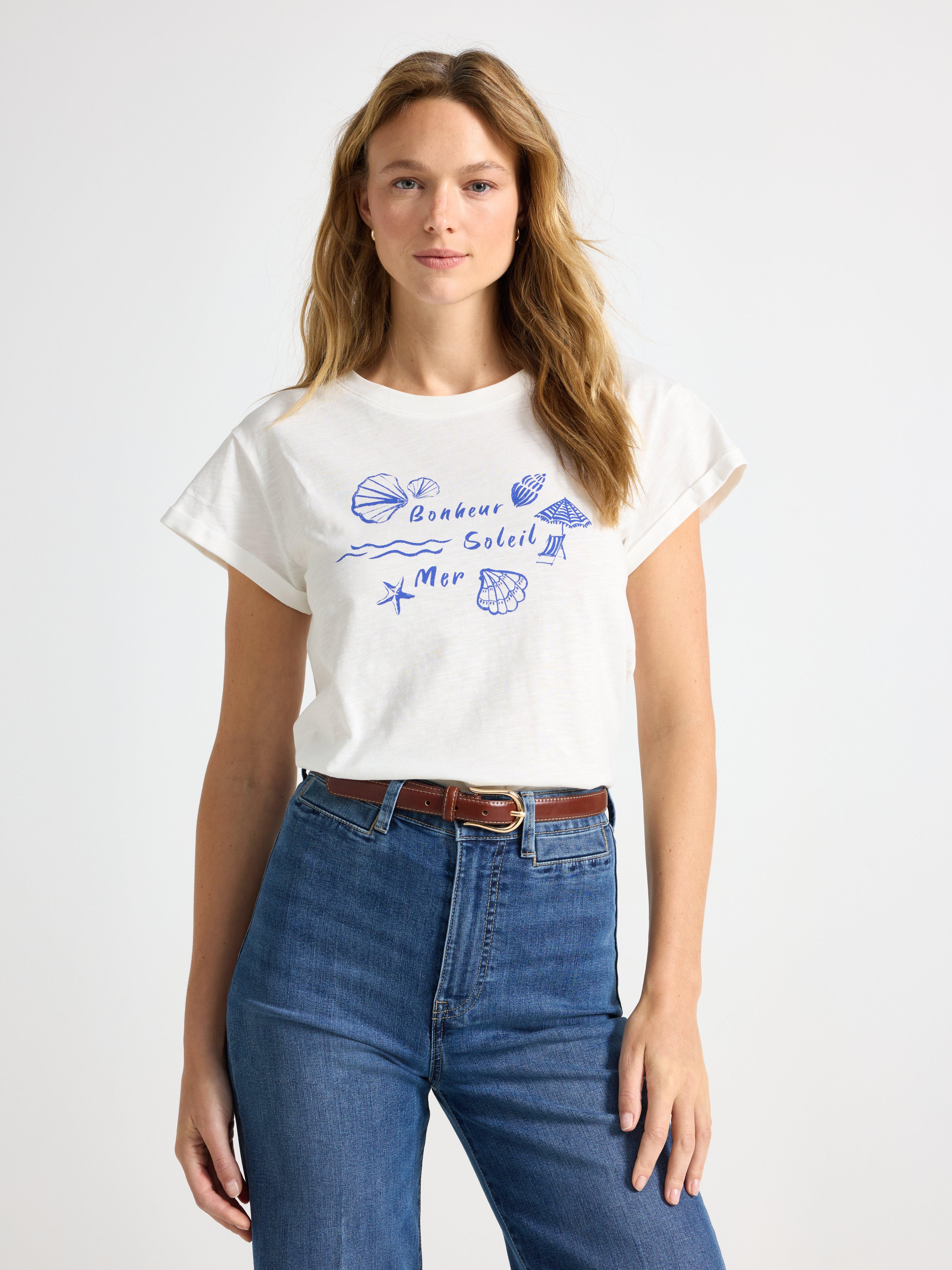 T-shirt - Womens Wear - White