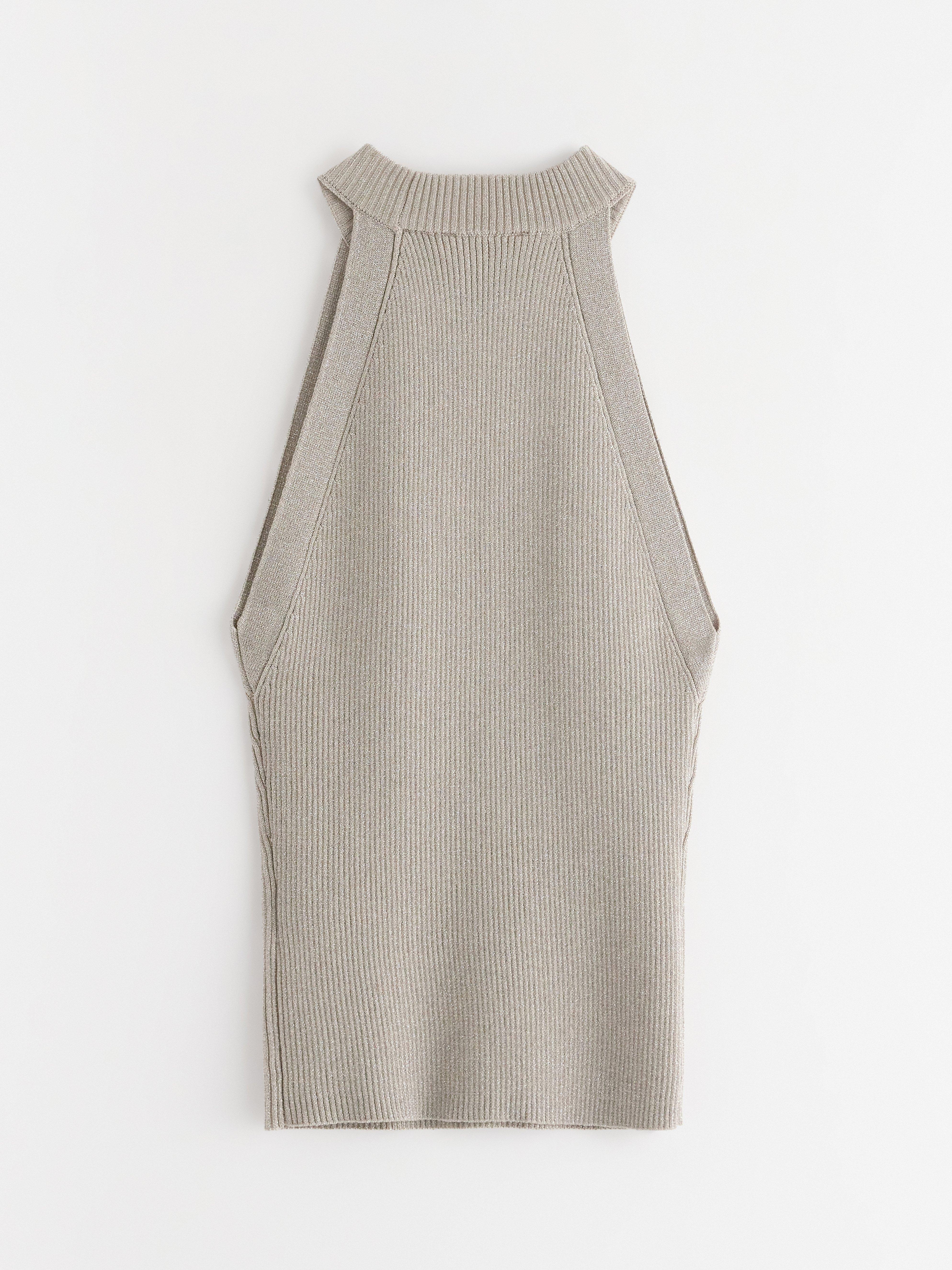 Tank Top - Womens Wear - Beige