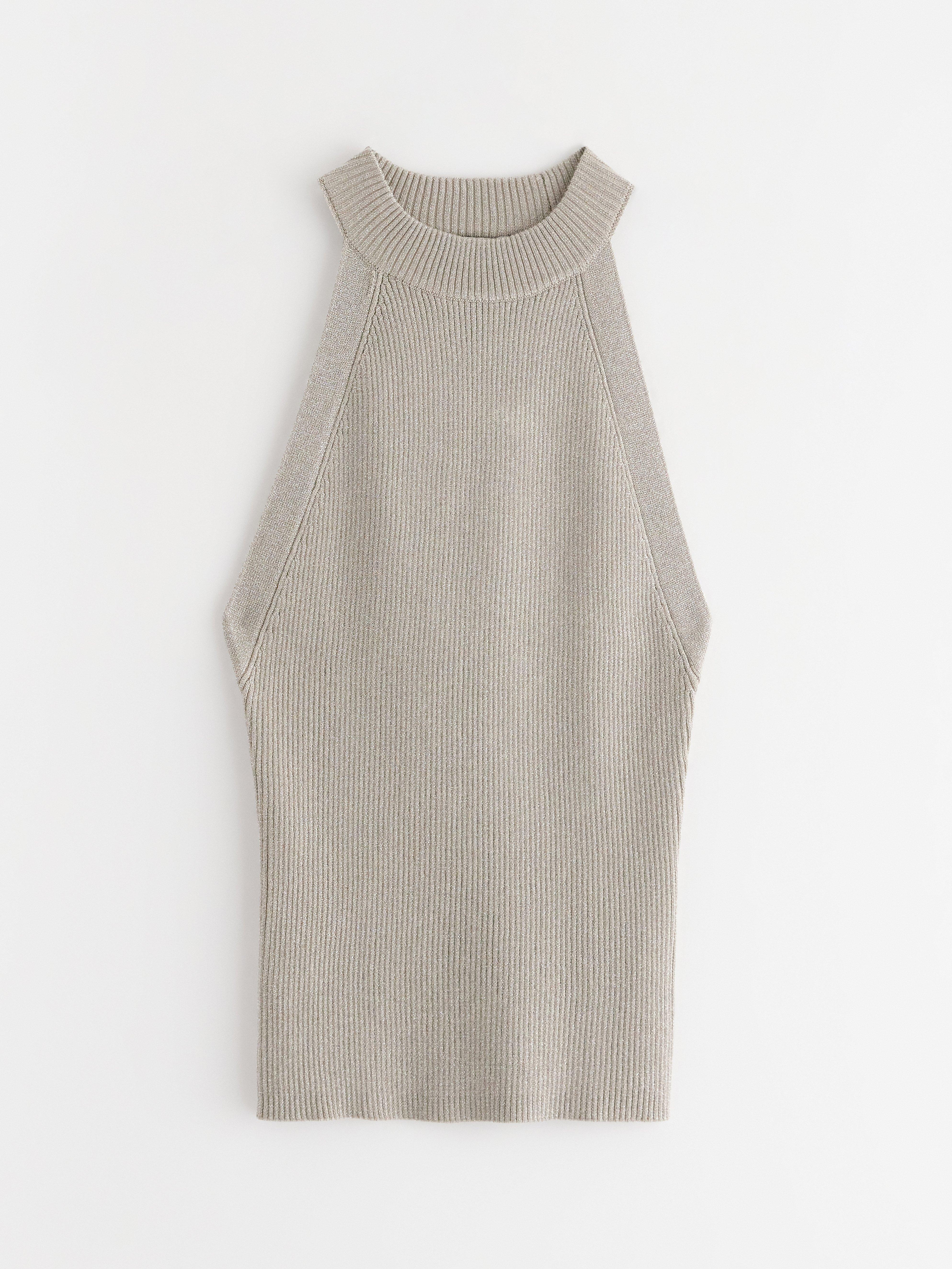 Tank Top - Womens Wear - Beige