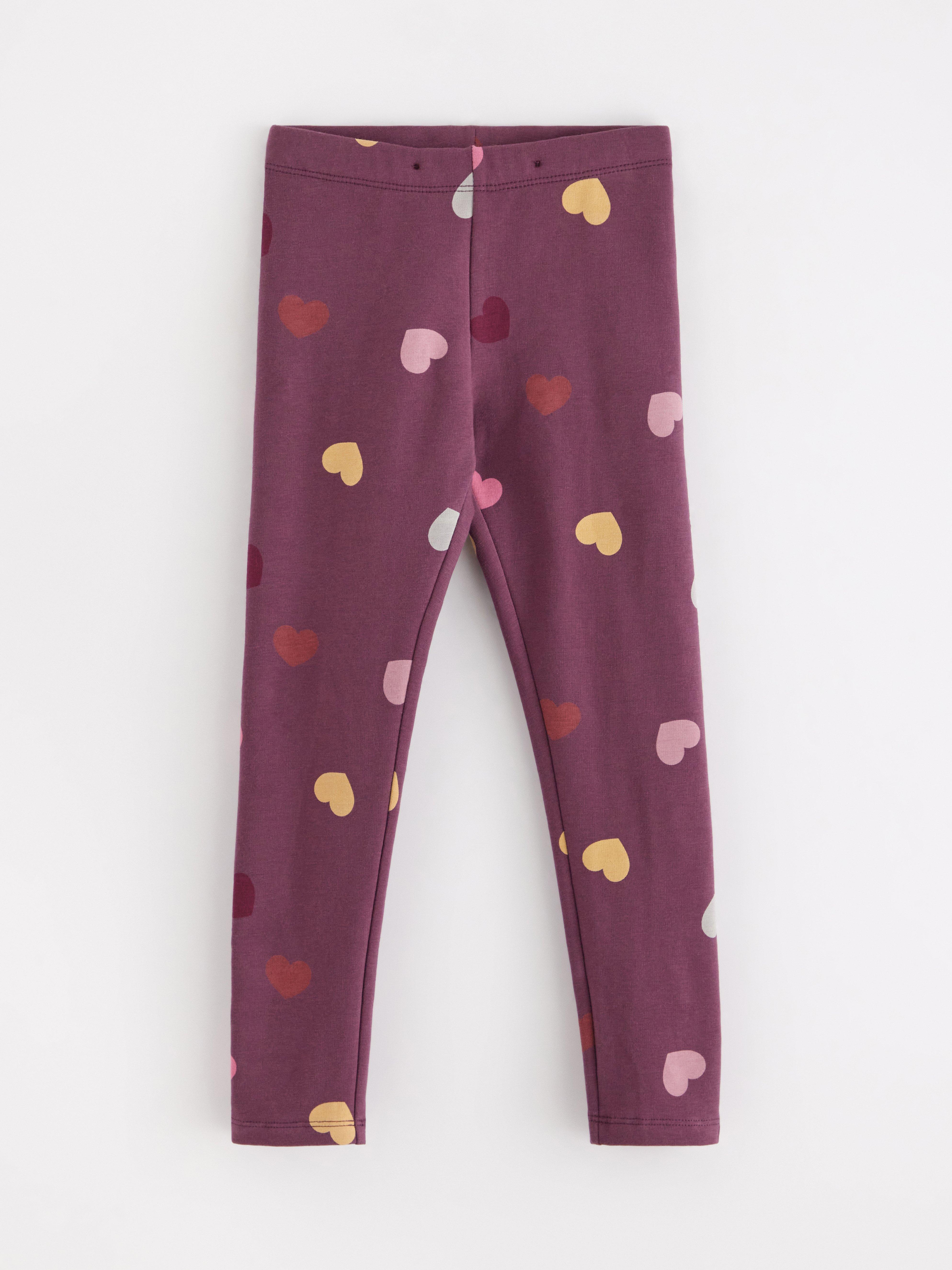Leggings - Barn - Lila