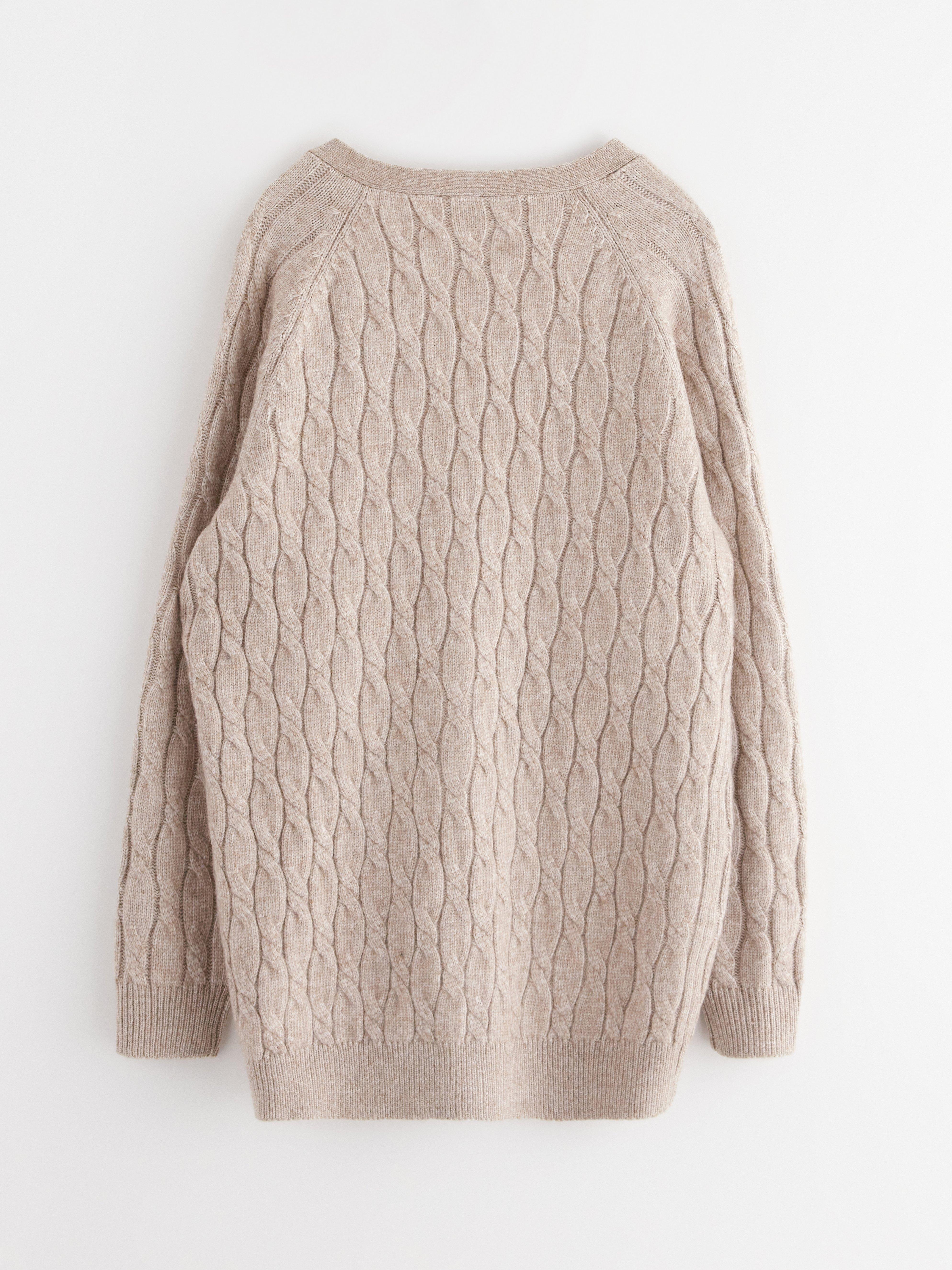 Cardigan - Dam - Beige