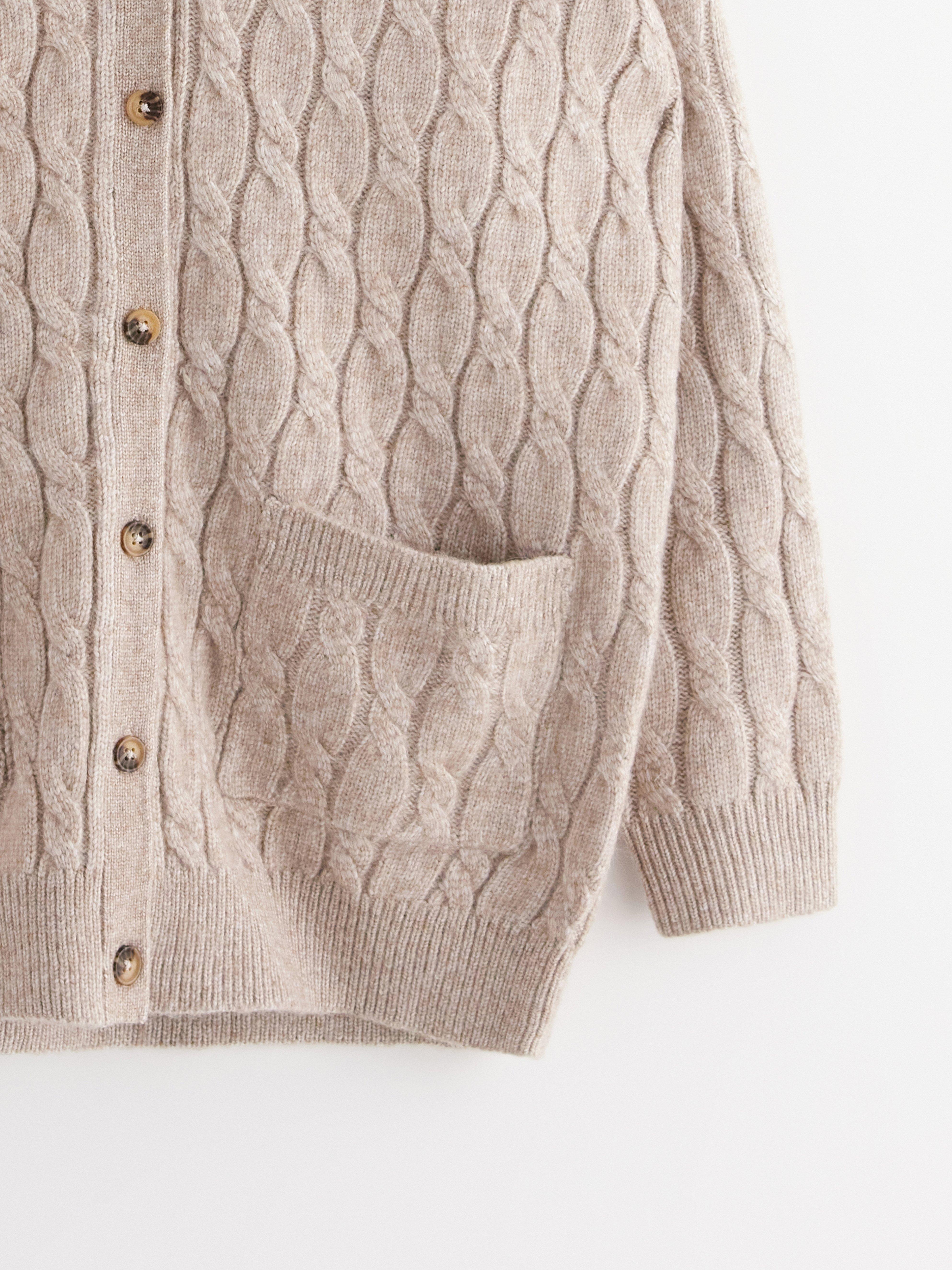 Cardigan - Dam - Beige