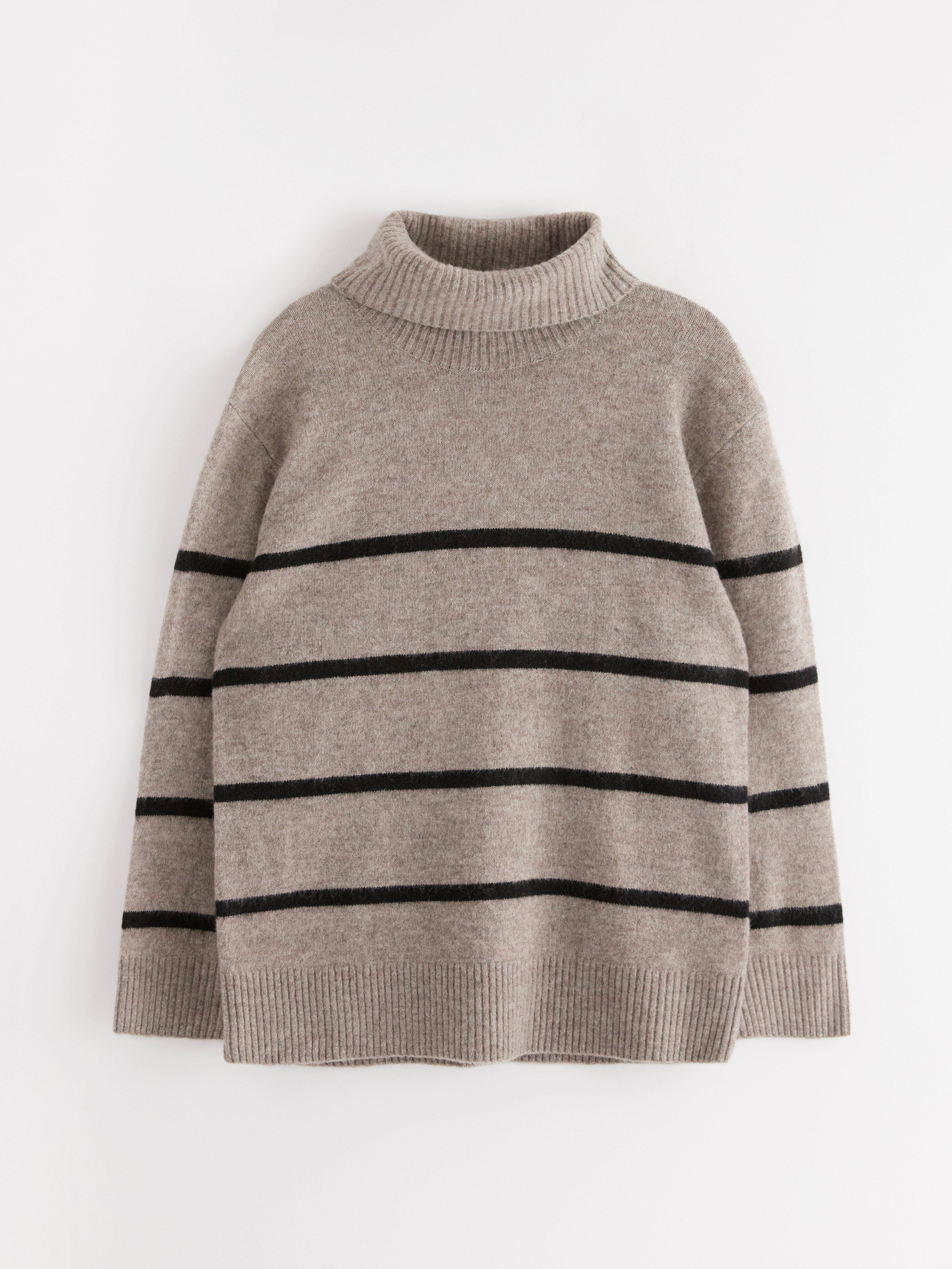 Turtleneck - Dame - Brun