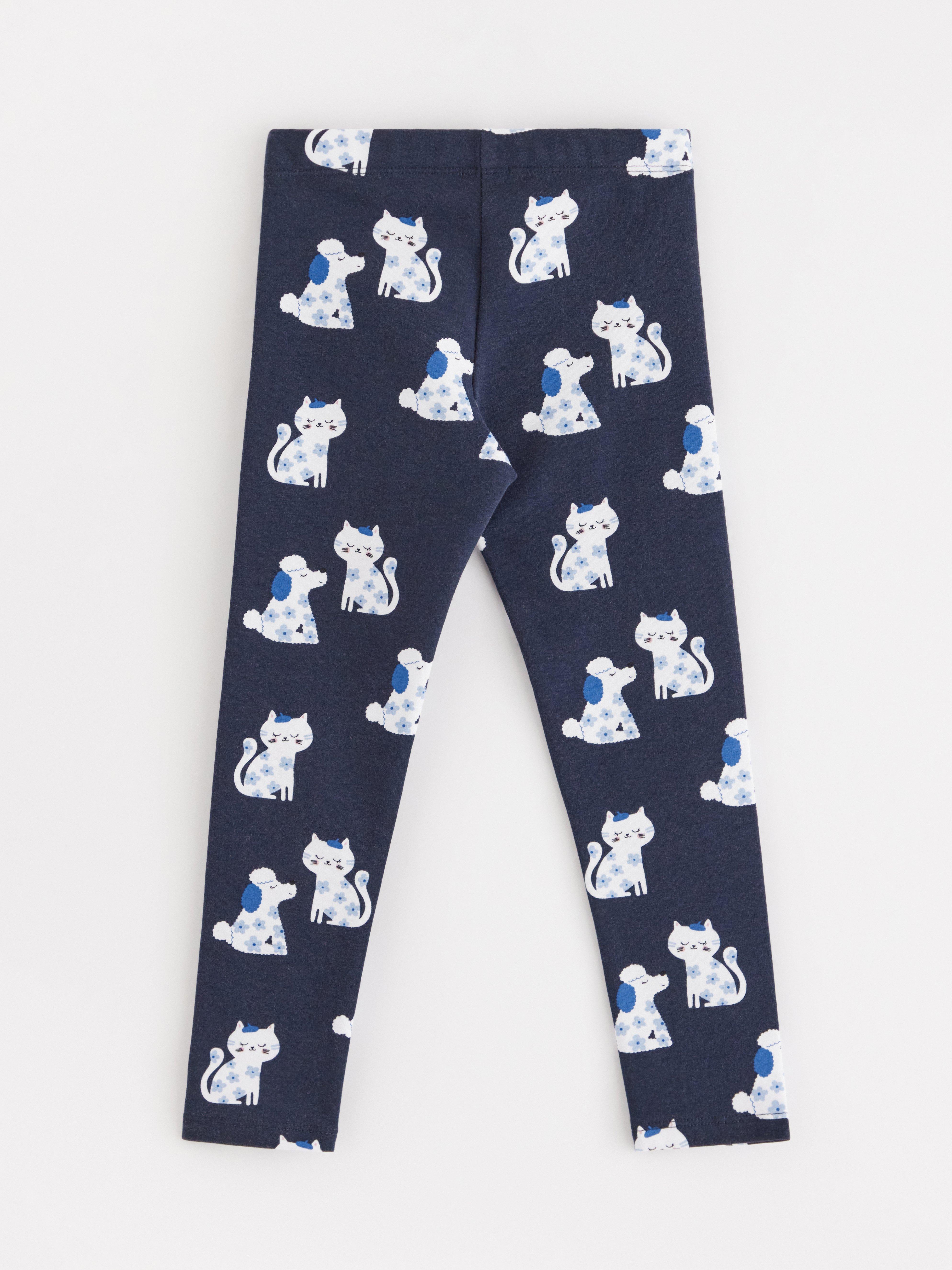Leggings - Barn - Blå