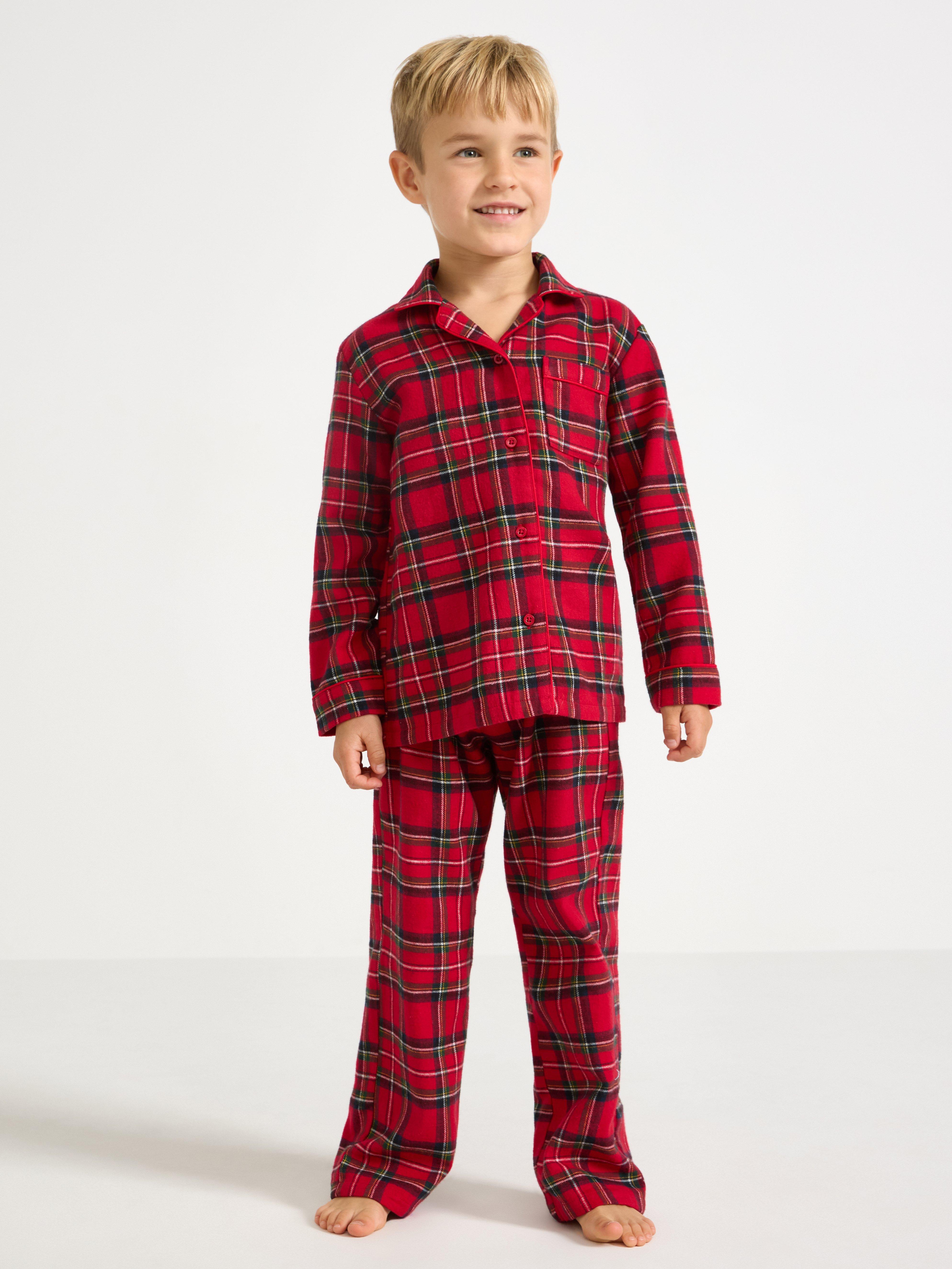 Pyjamas-sæt - Børn - Rød