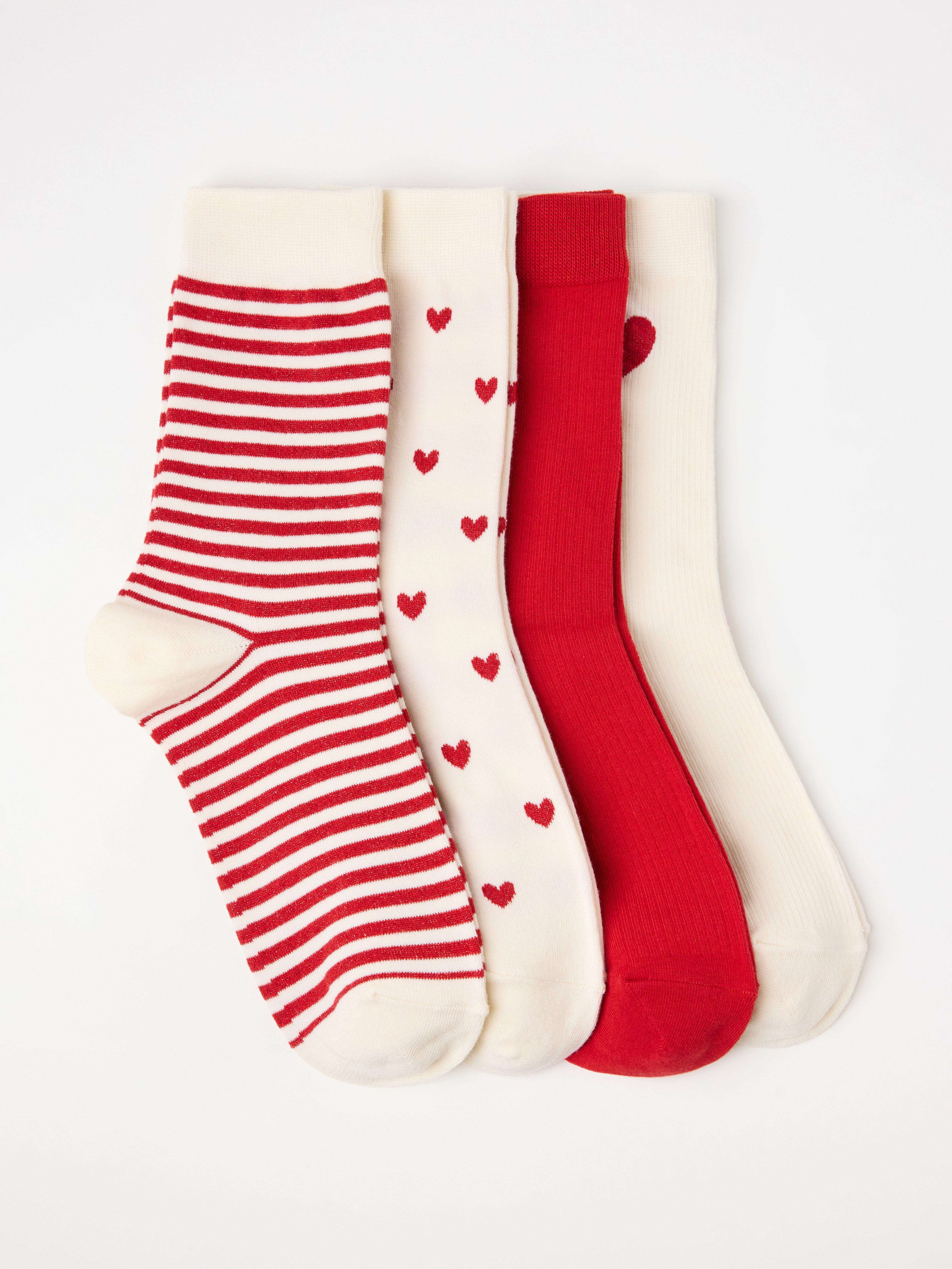 Socks - Lingerie - Red