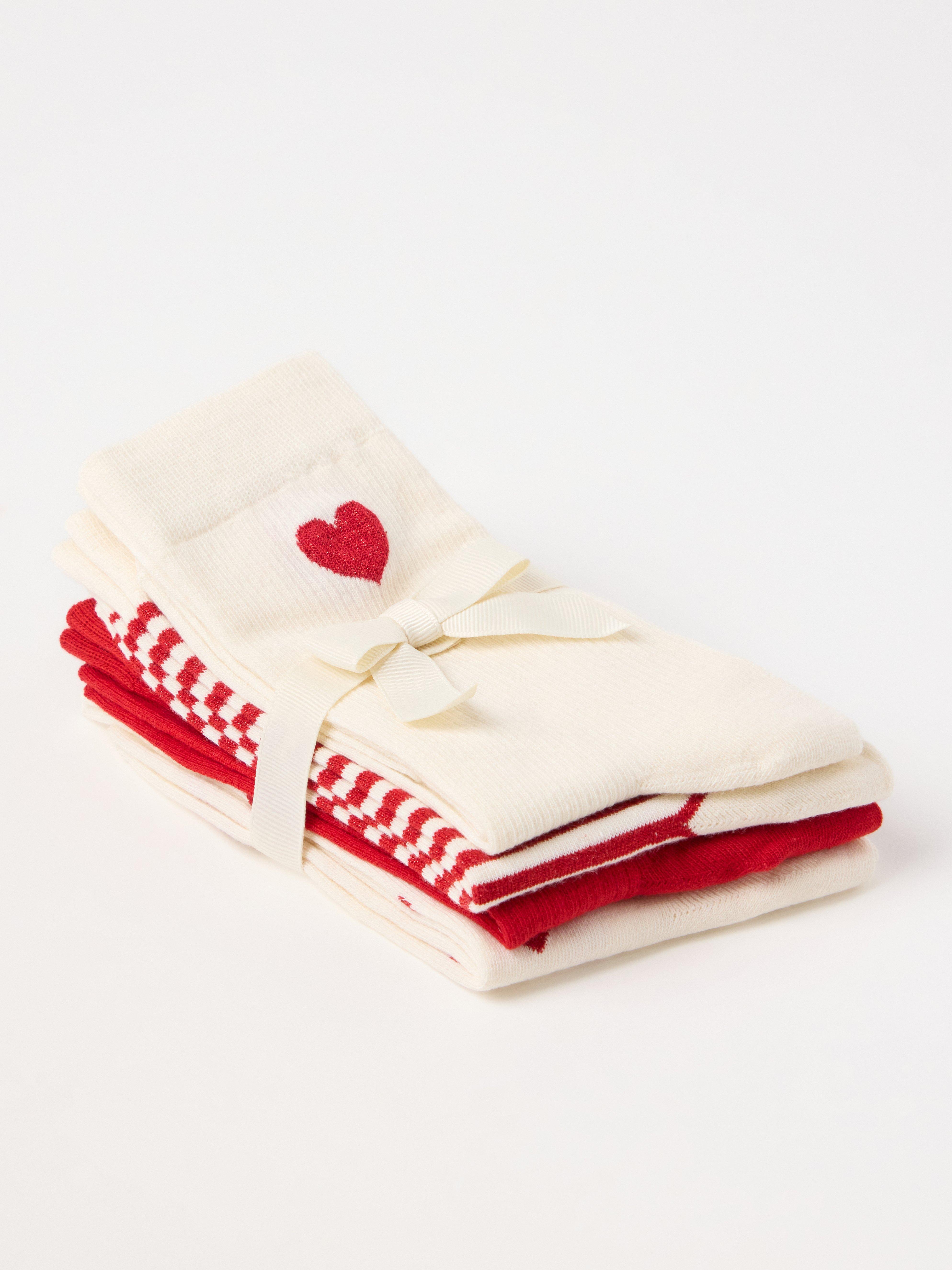 Socks - Lingerie - Red