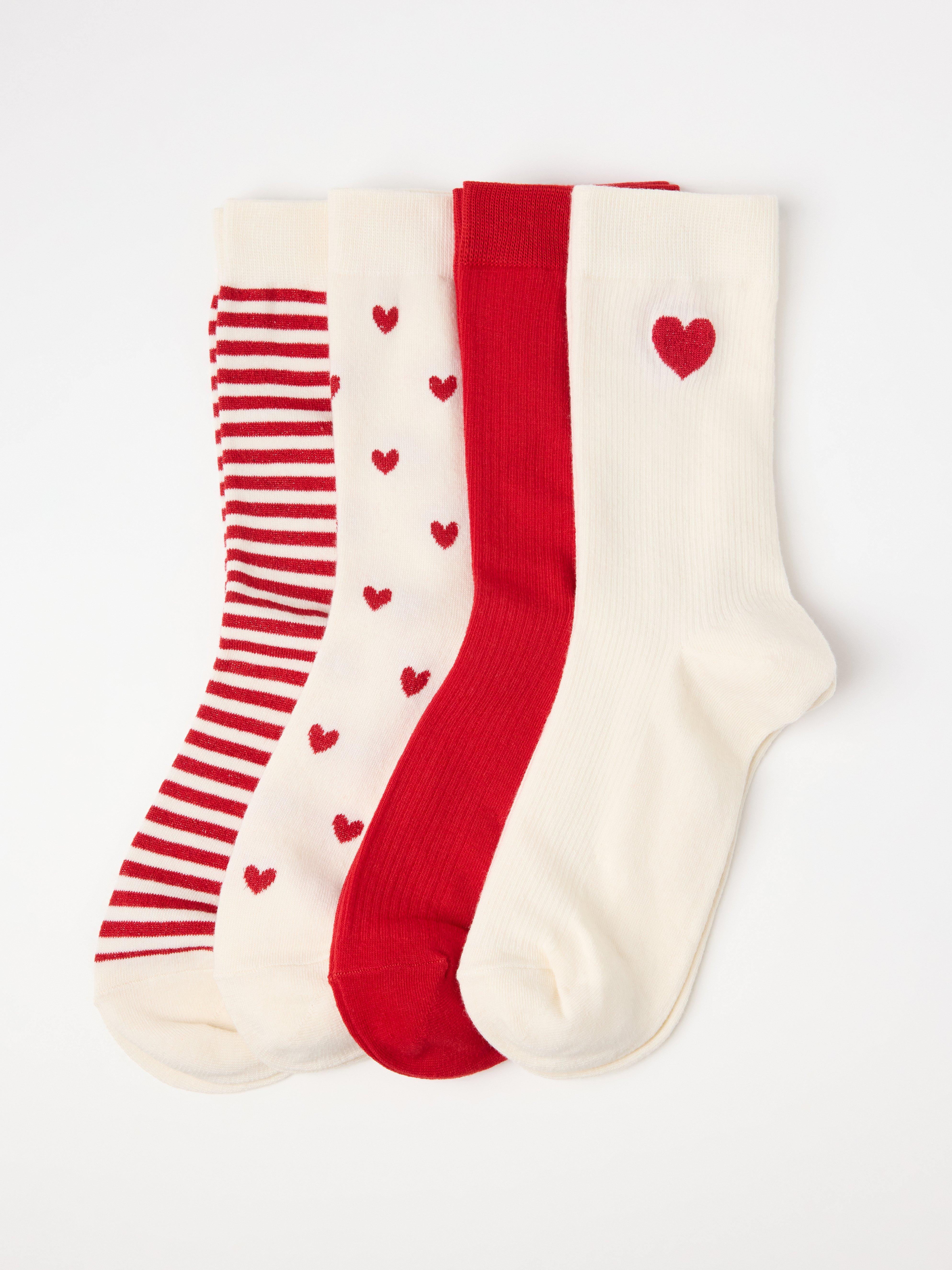 Socks - Lingerie - Red