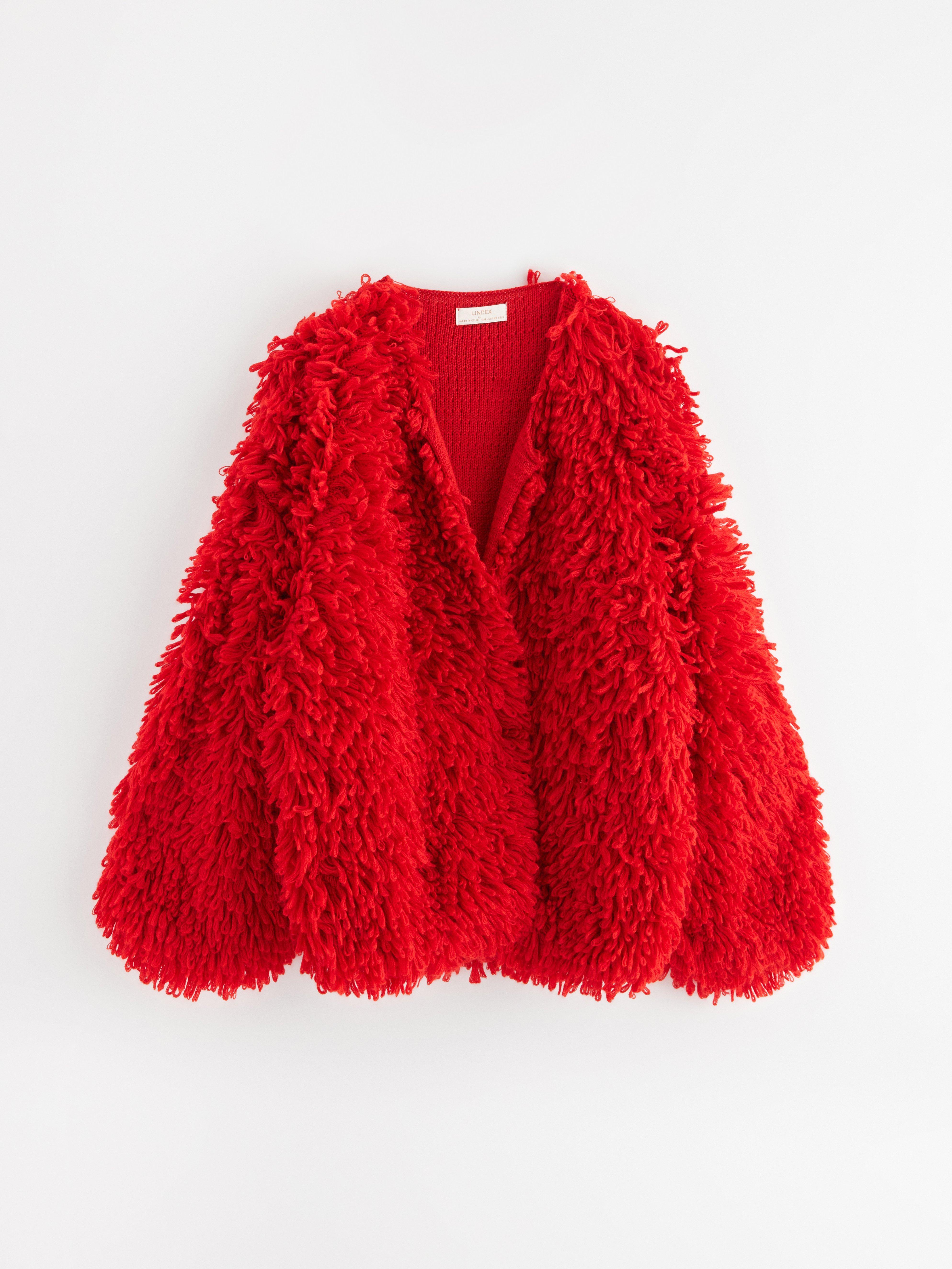 Cardigan - Womens Wear - Red