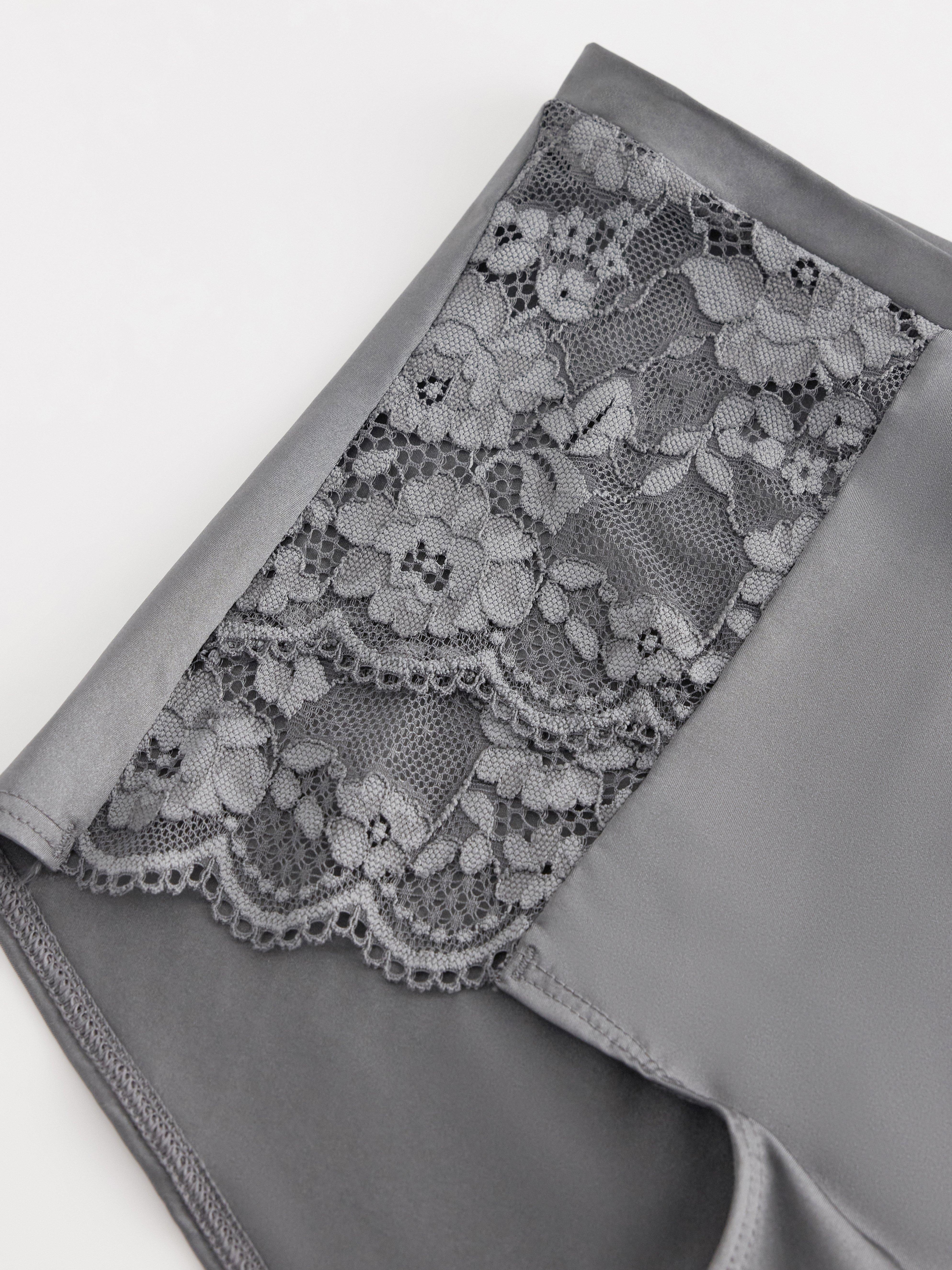 Brief High - Lingerie - Grey