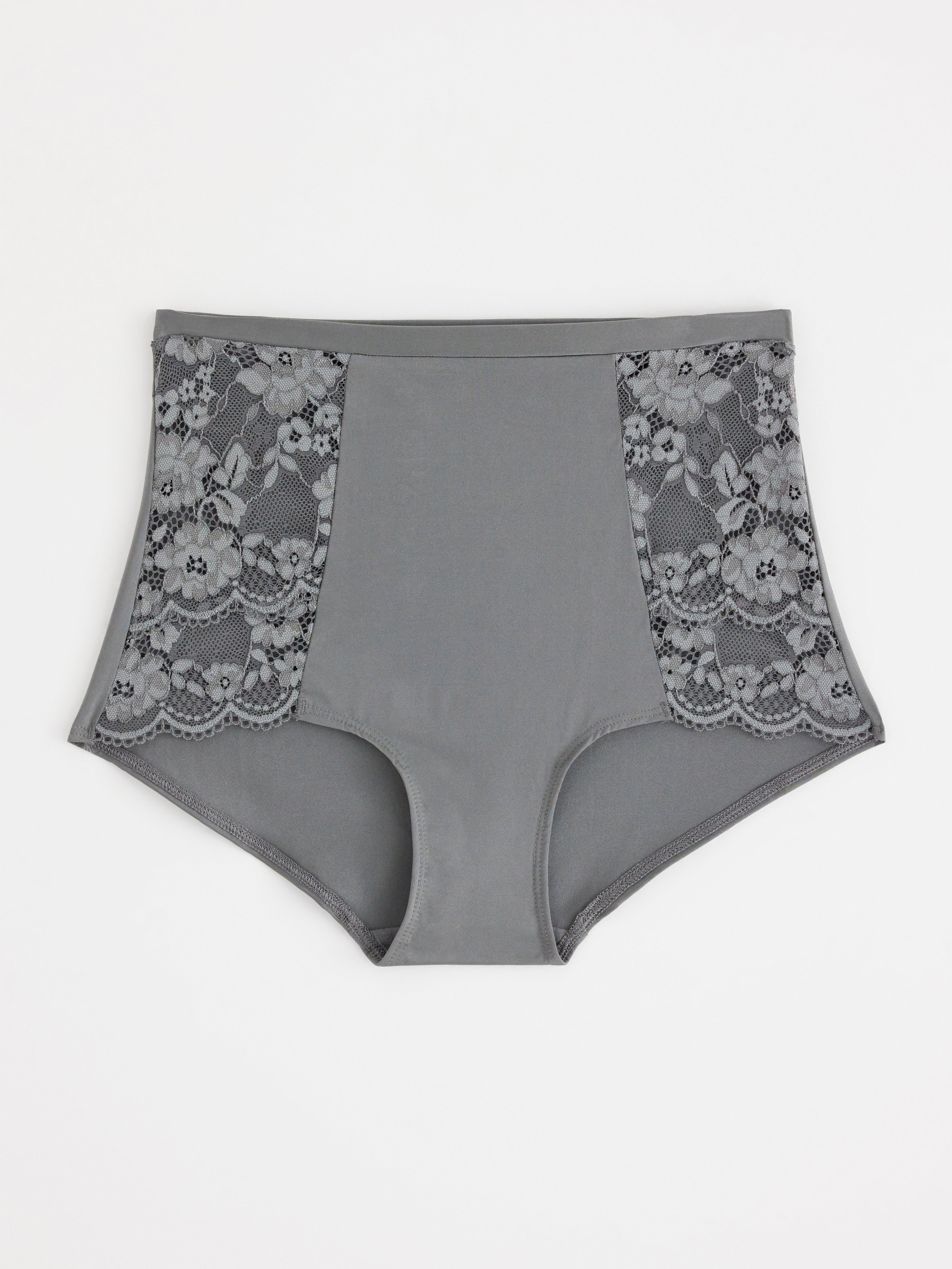 Brief High - Lingerie - Grey