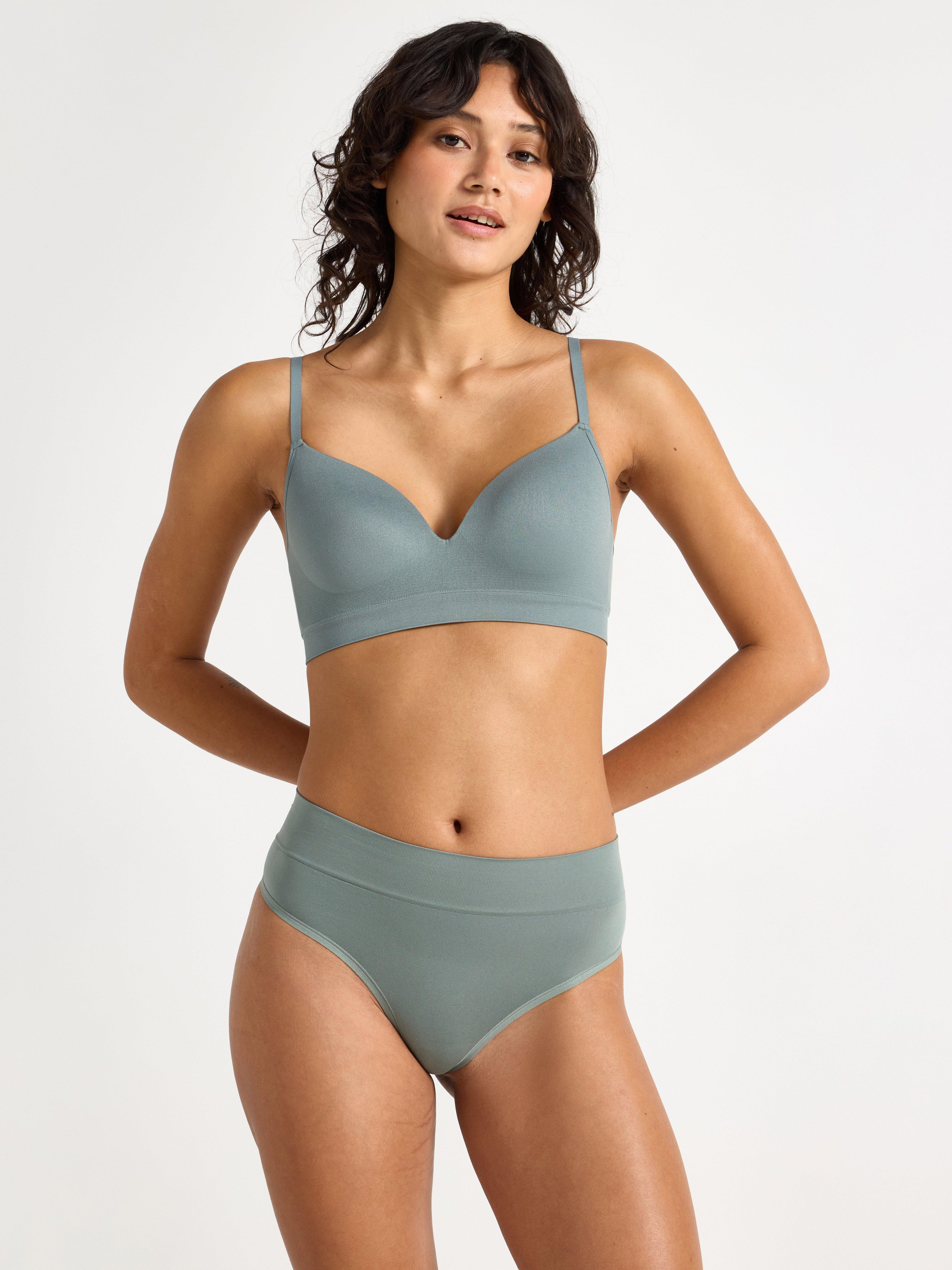 Thong High - Lingerie - Green