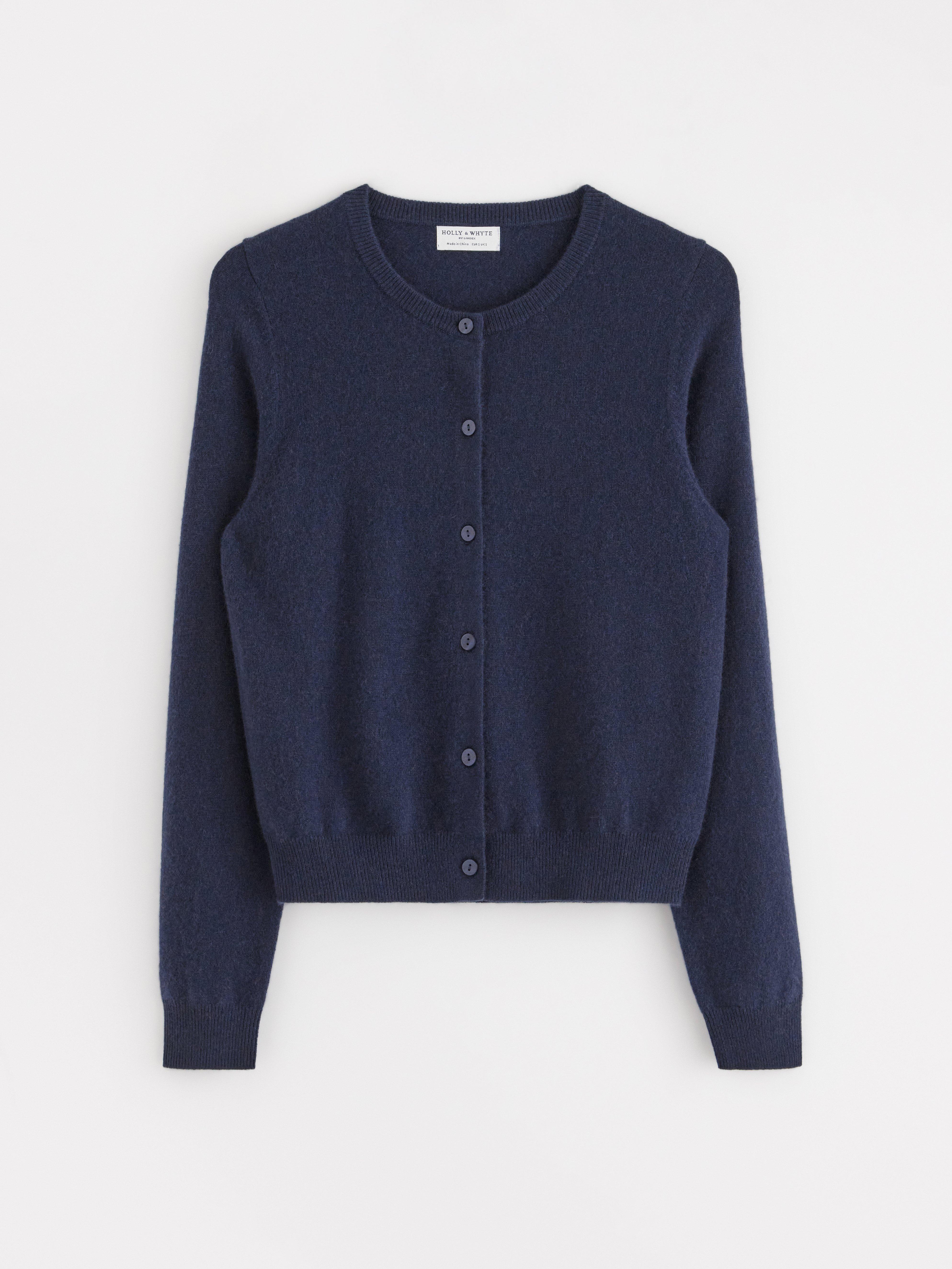 Cardigan - Dam - Blå