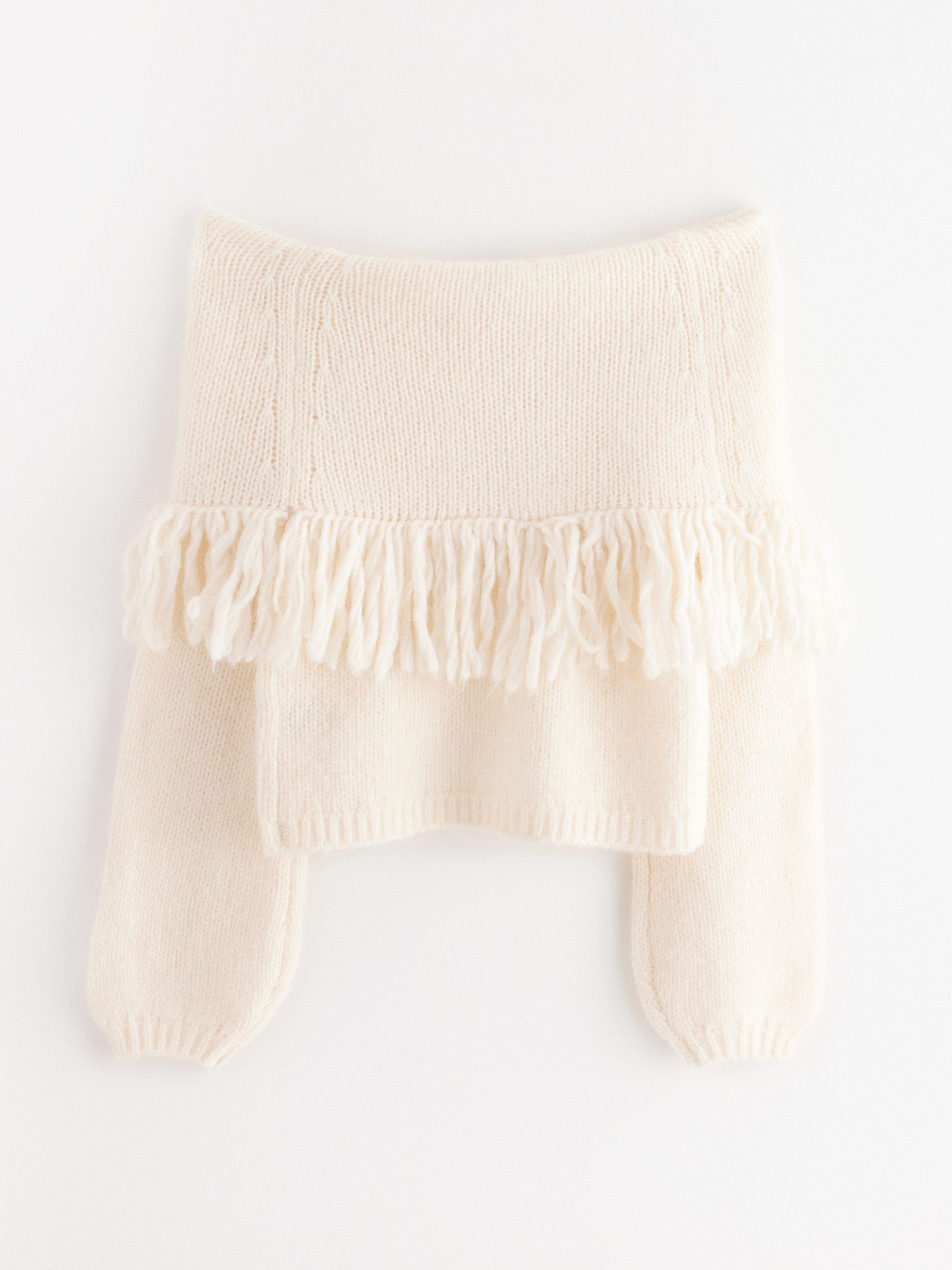 Sweater - Womens Wear - White