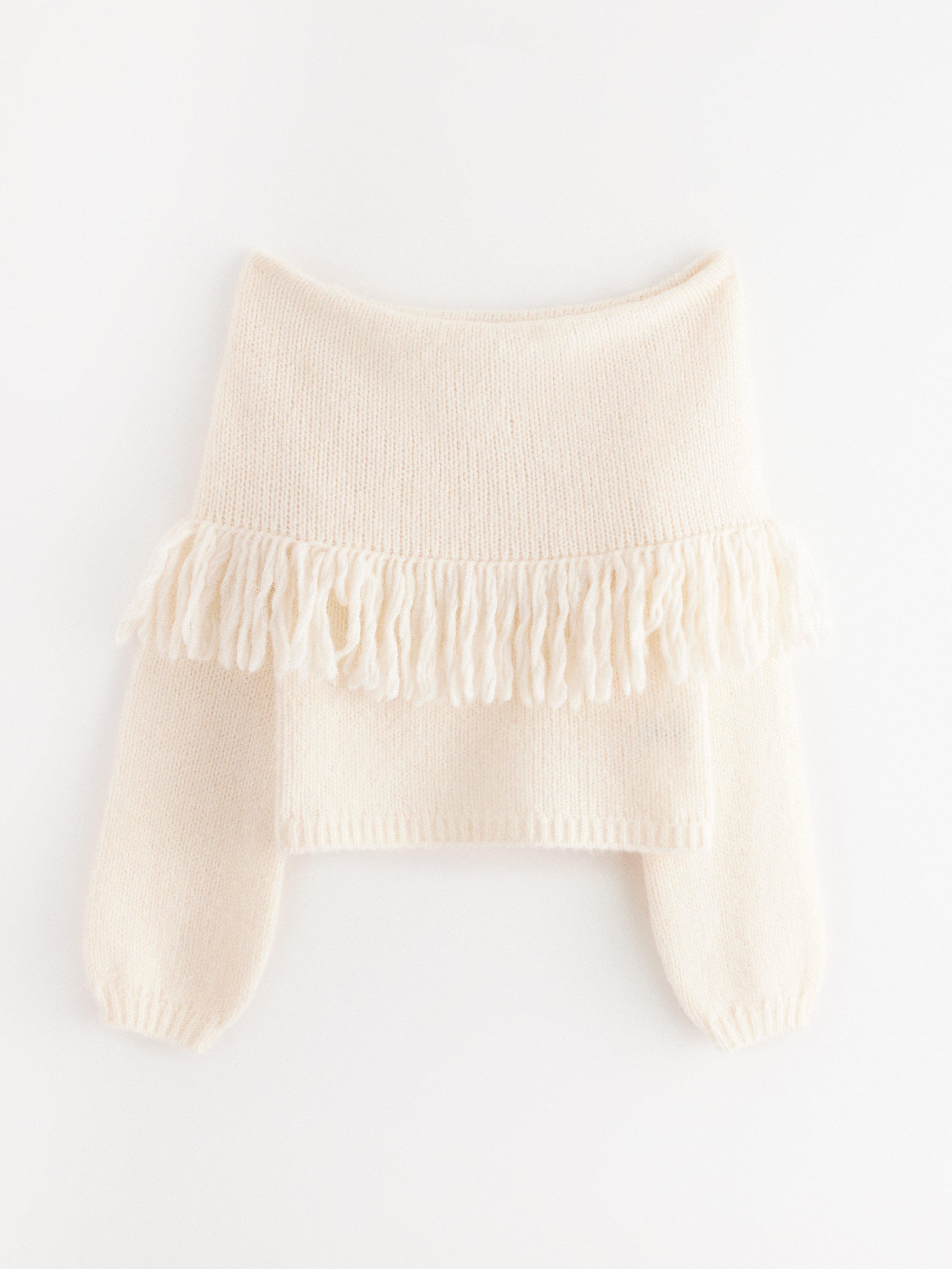 Sweater - Womens Wear - White