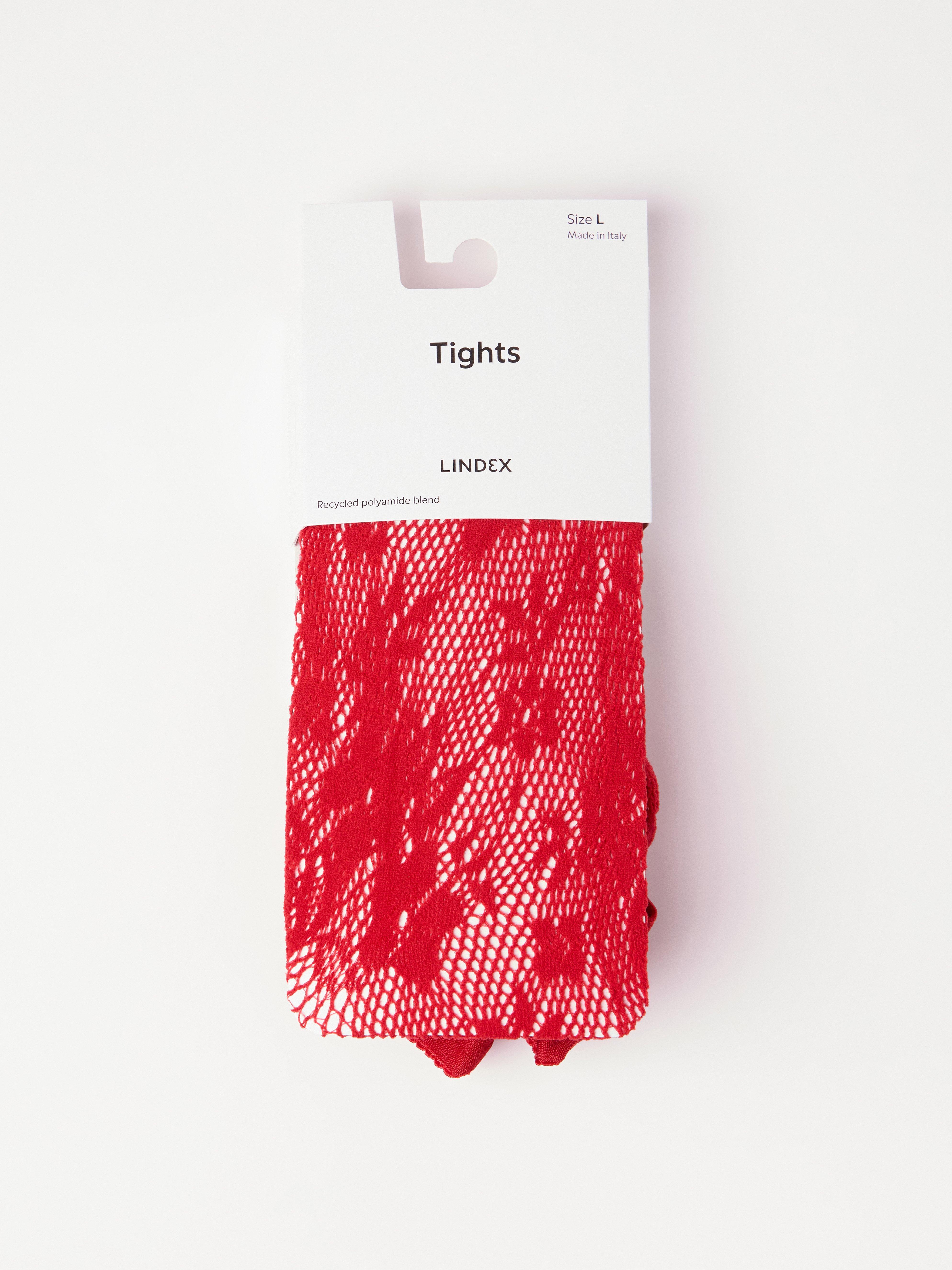 Tights - Lingerie - Red