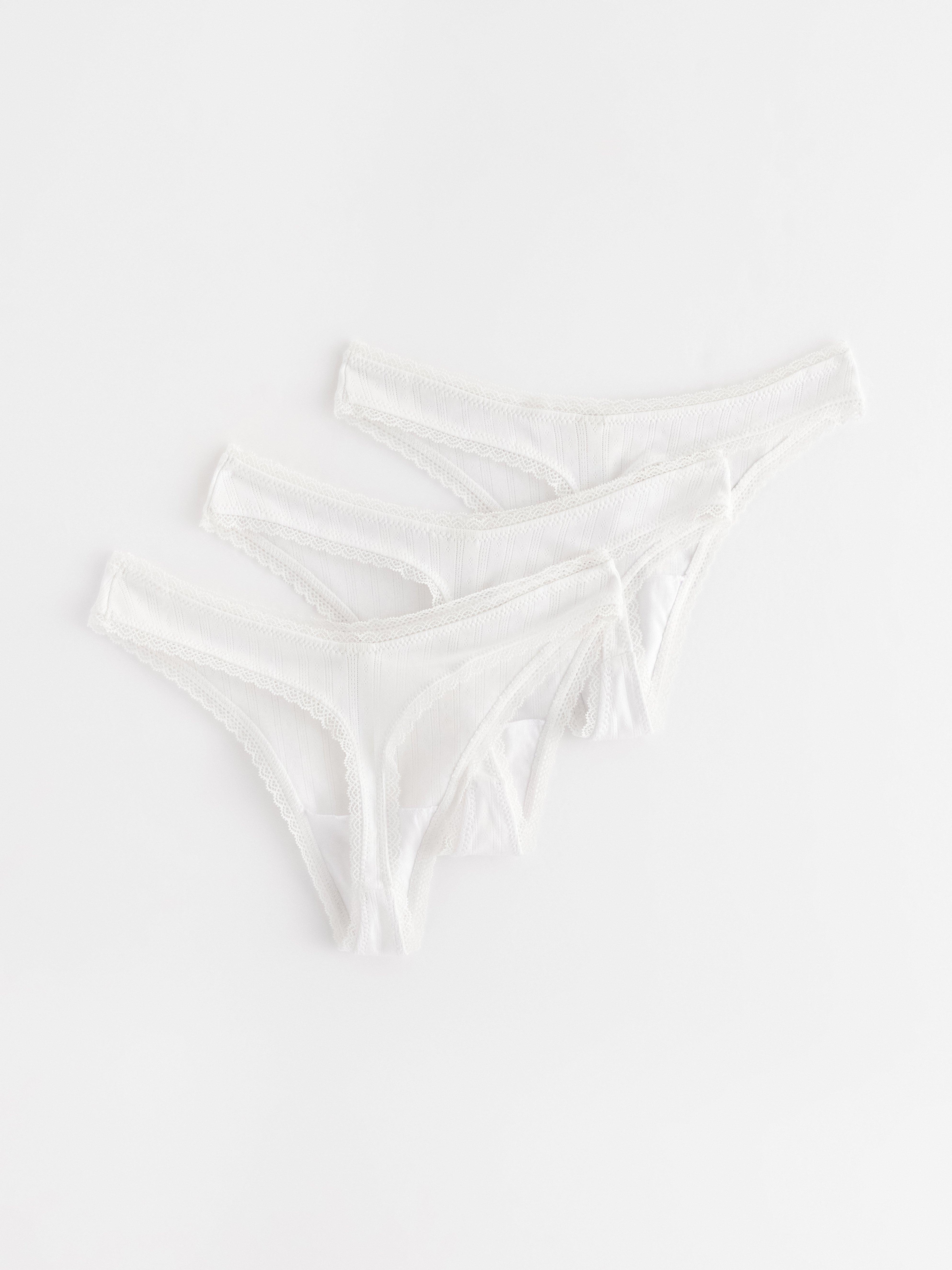 Thong Midi - Lingerie - White
