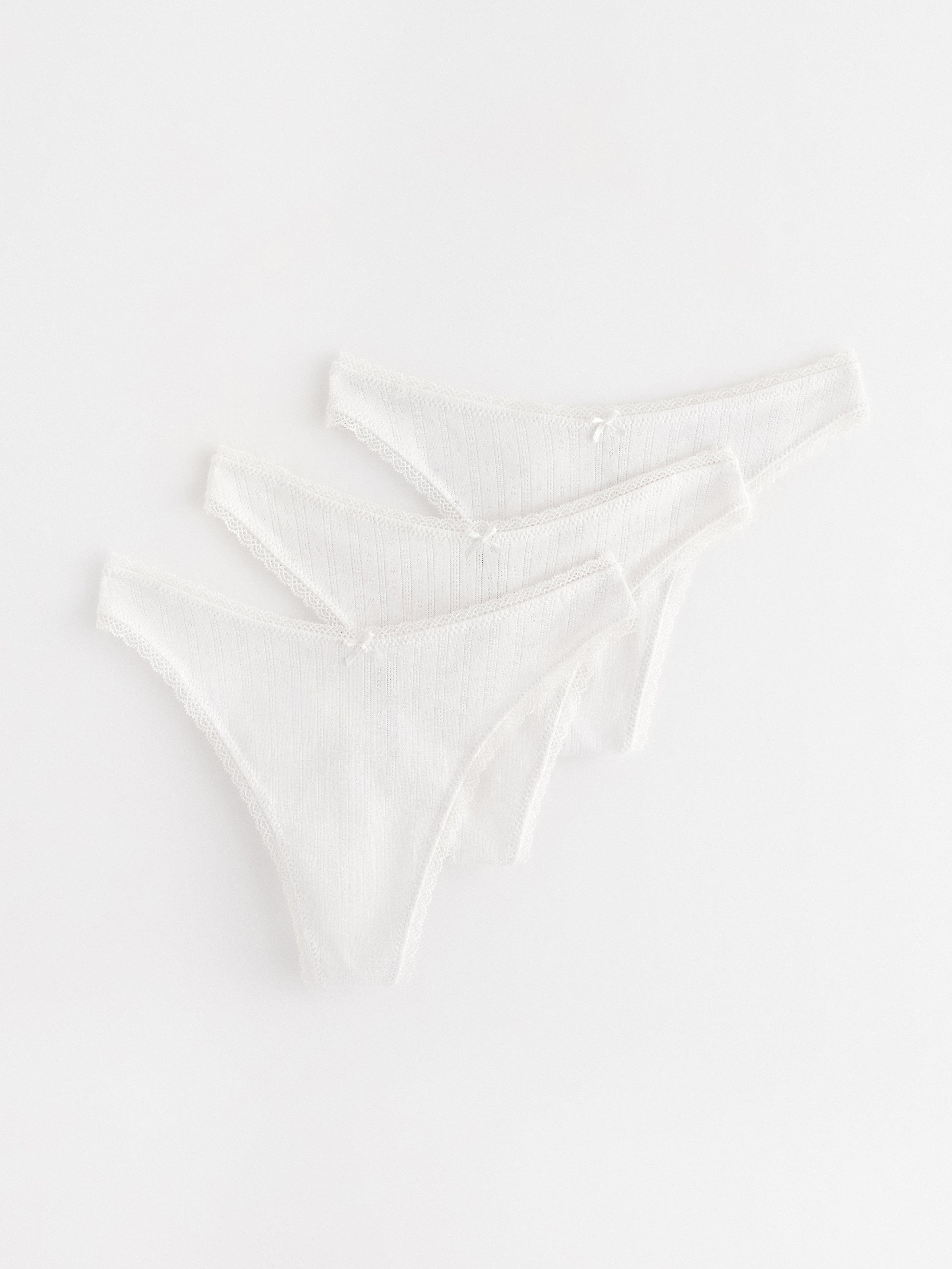 Thong Midi - Lingerie - White