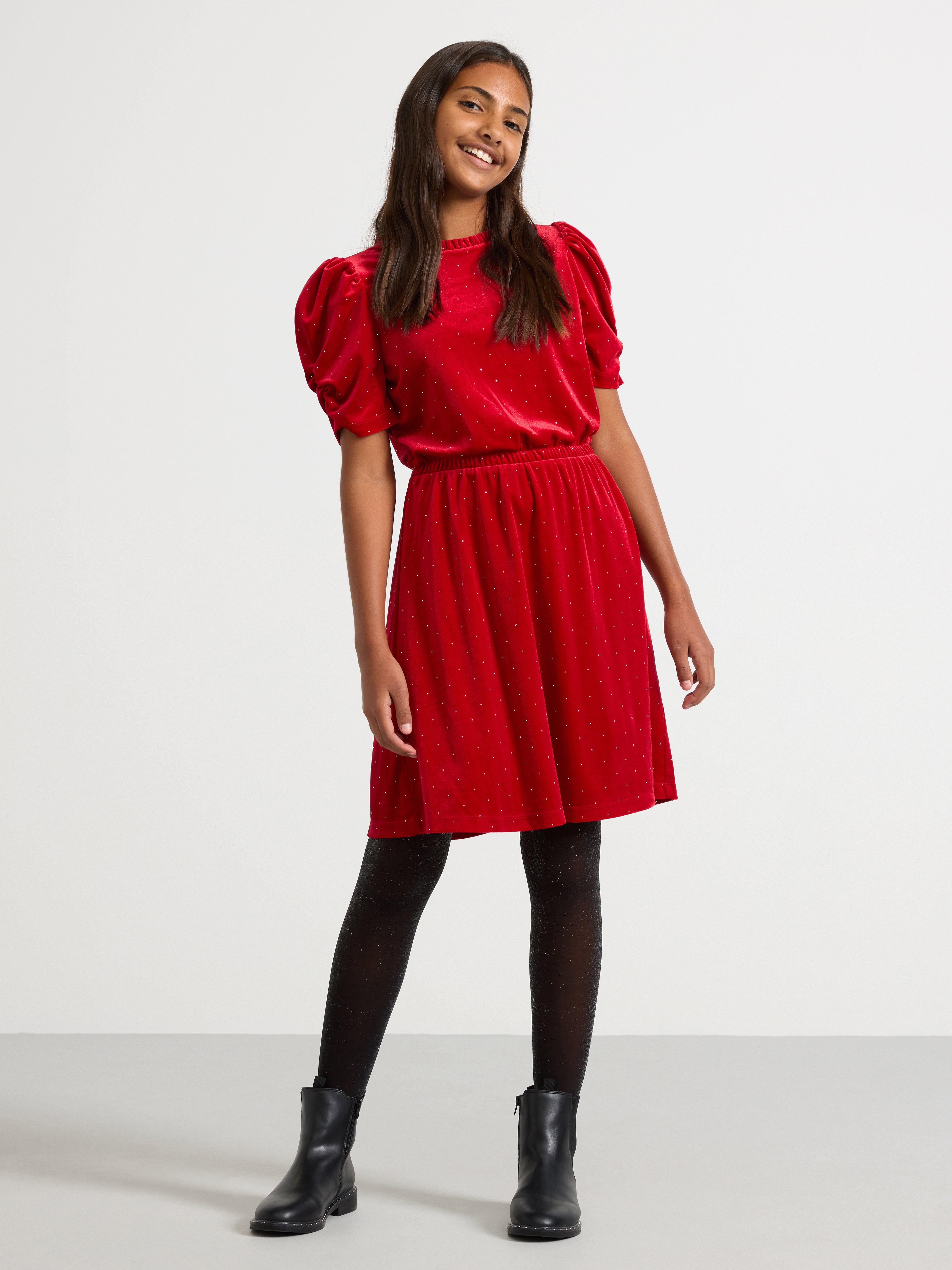 Lindex red dress sales