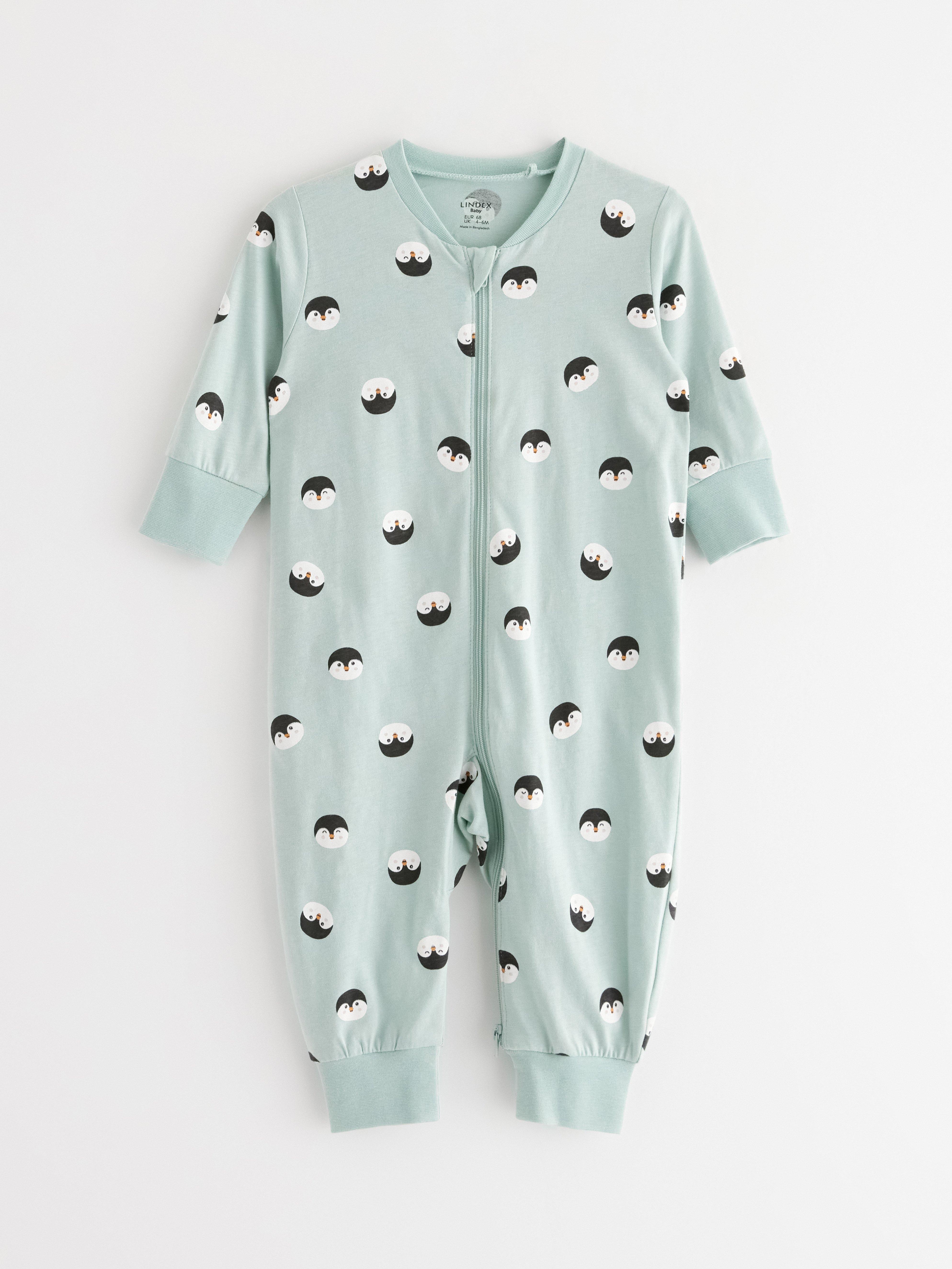 Pyjamas - Børn - Turkis