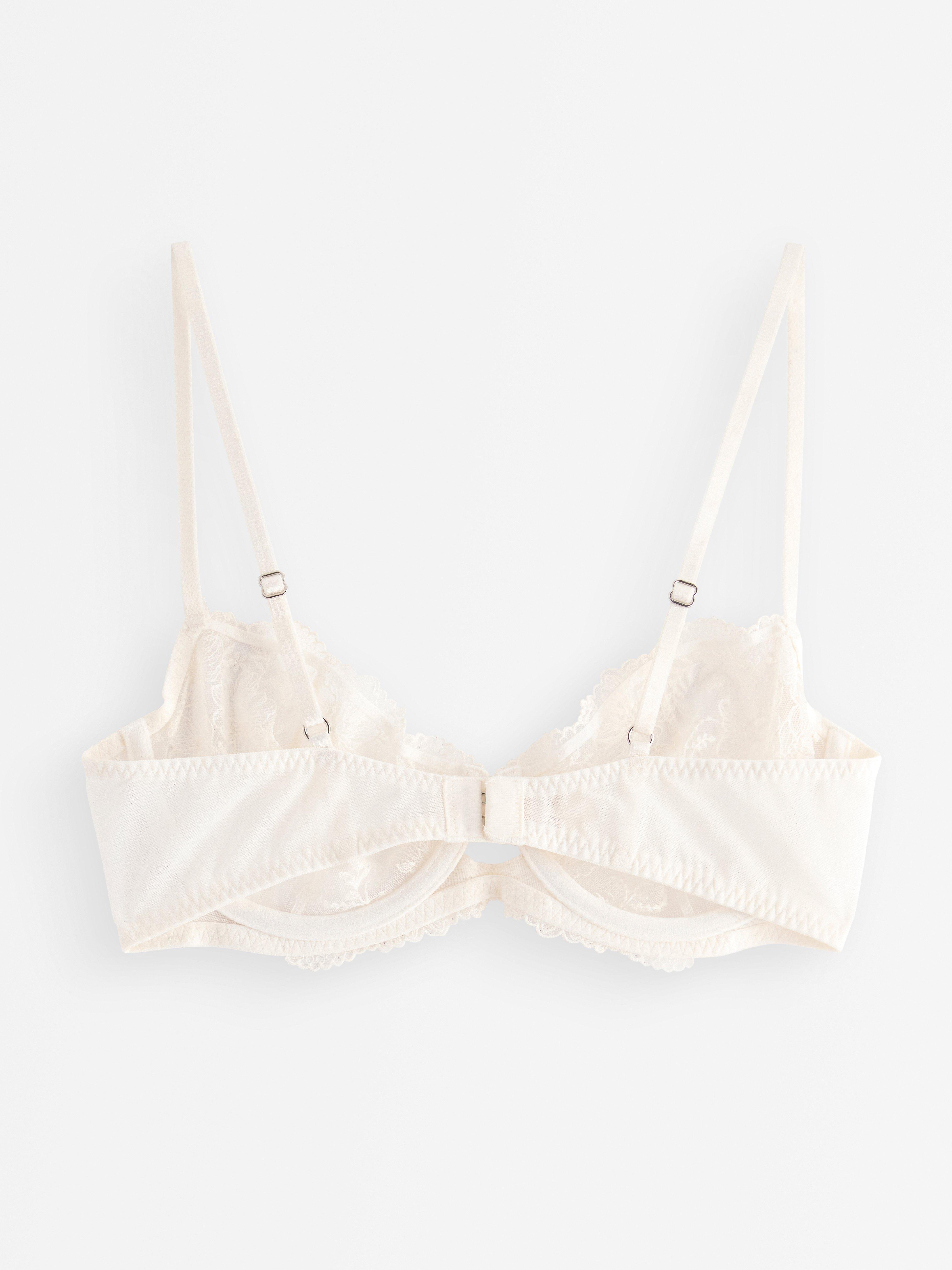 Unpadded Bra - Lingerie - White