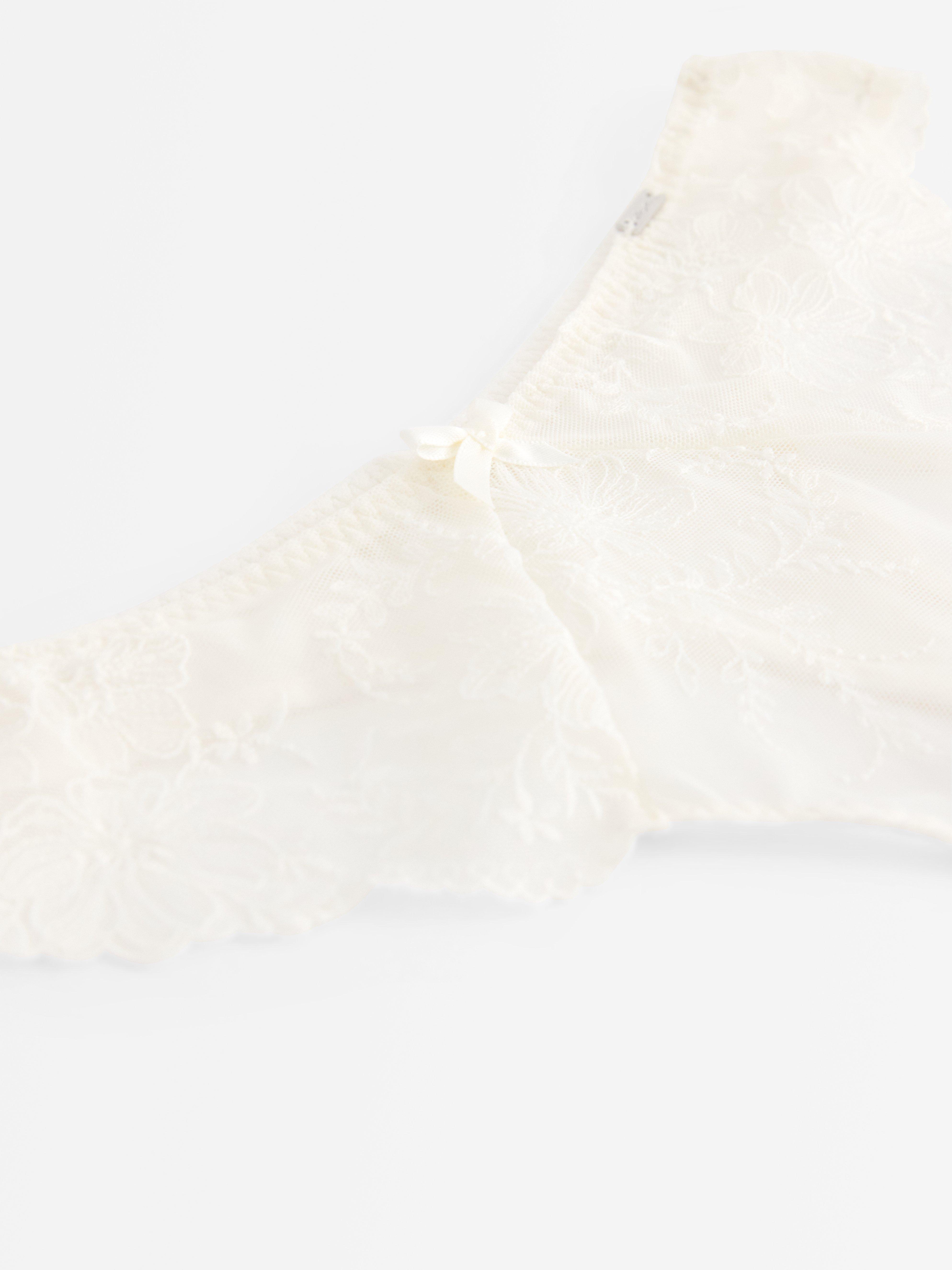 Thong Low - Lingerie - White