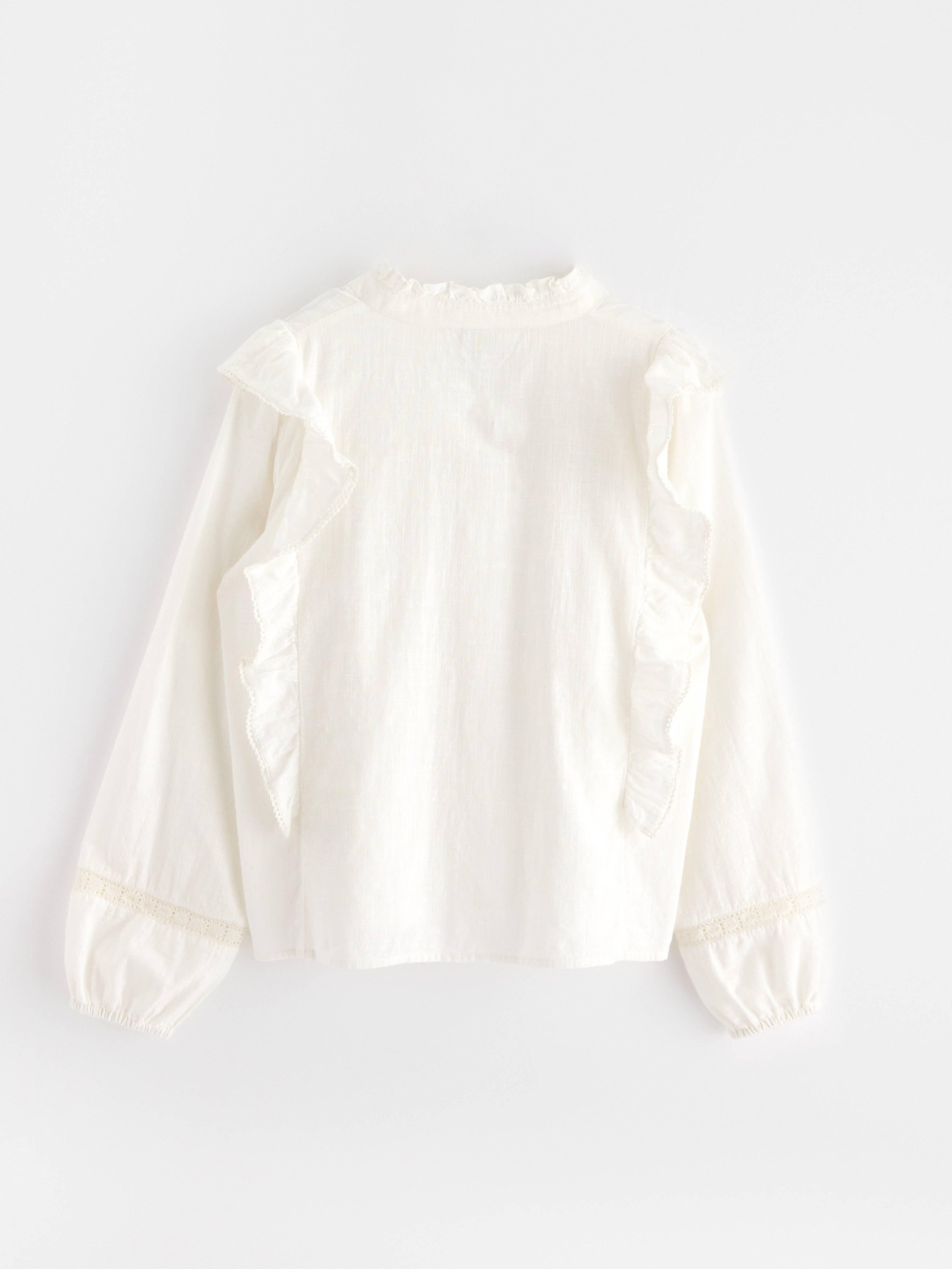 Blus - Barn - Vit