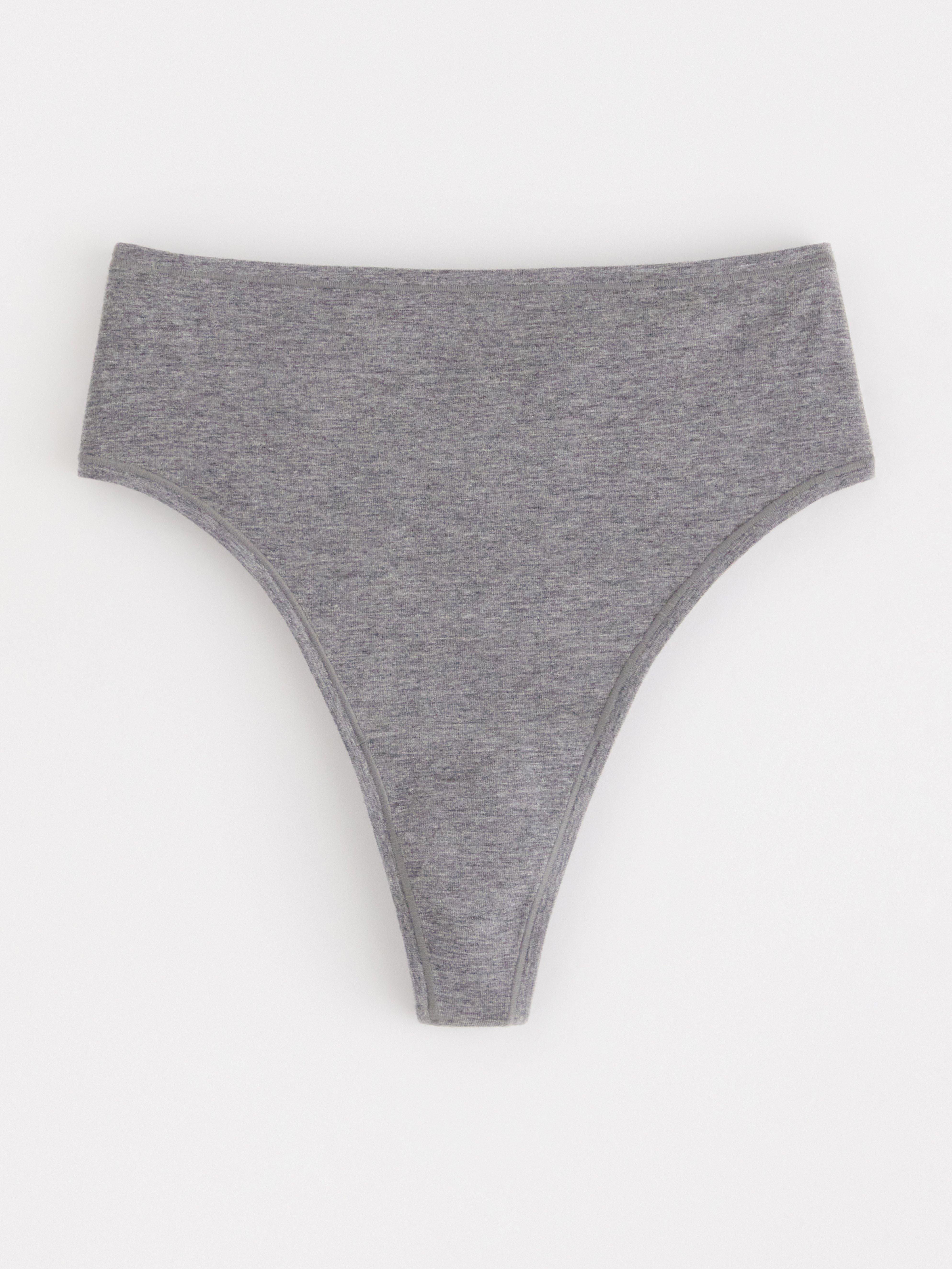 Thong Regular - Lingerie - Grey