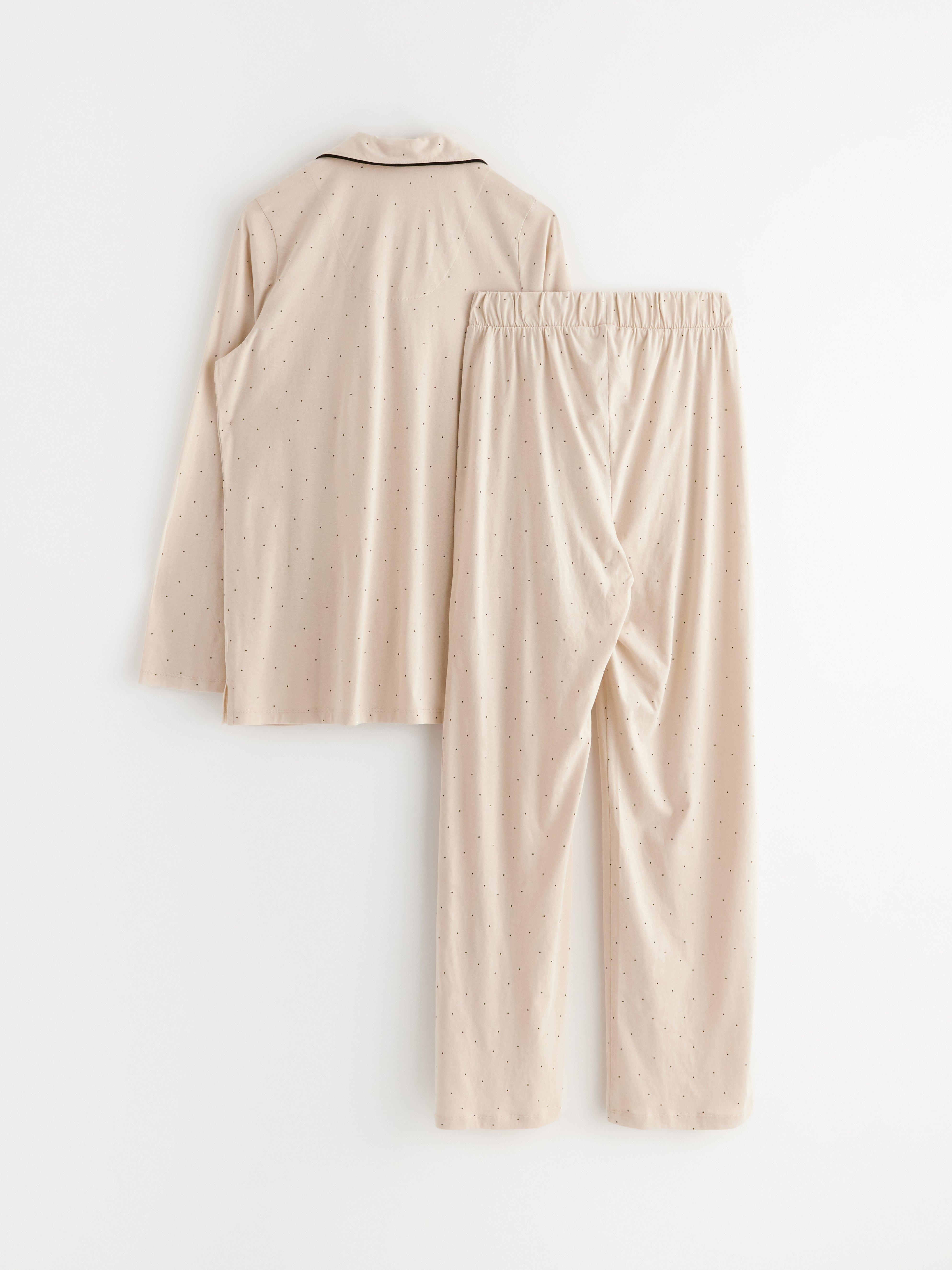 Pyjamasset - Underkläder - Beige